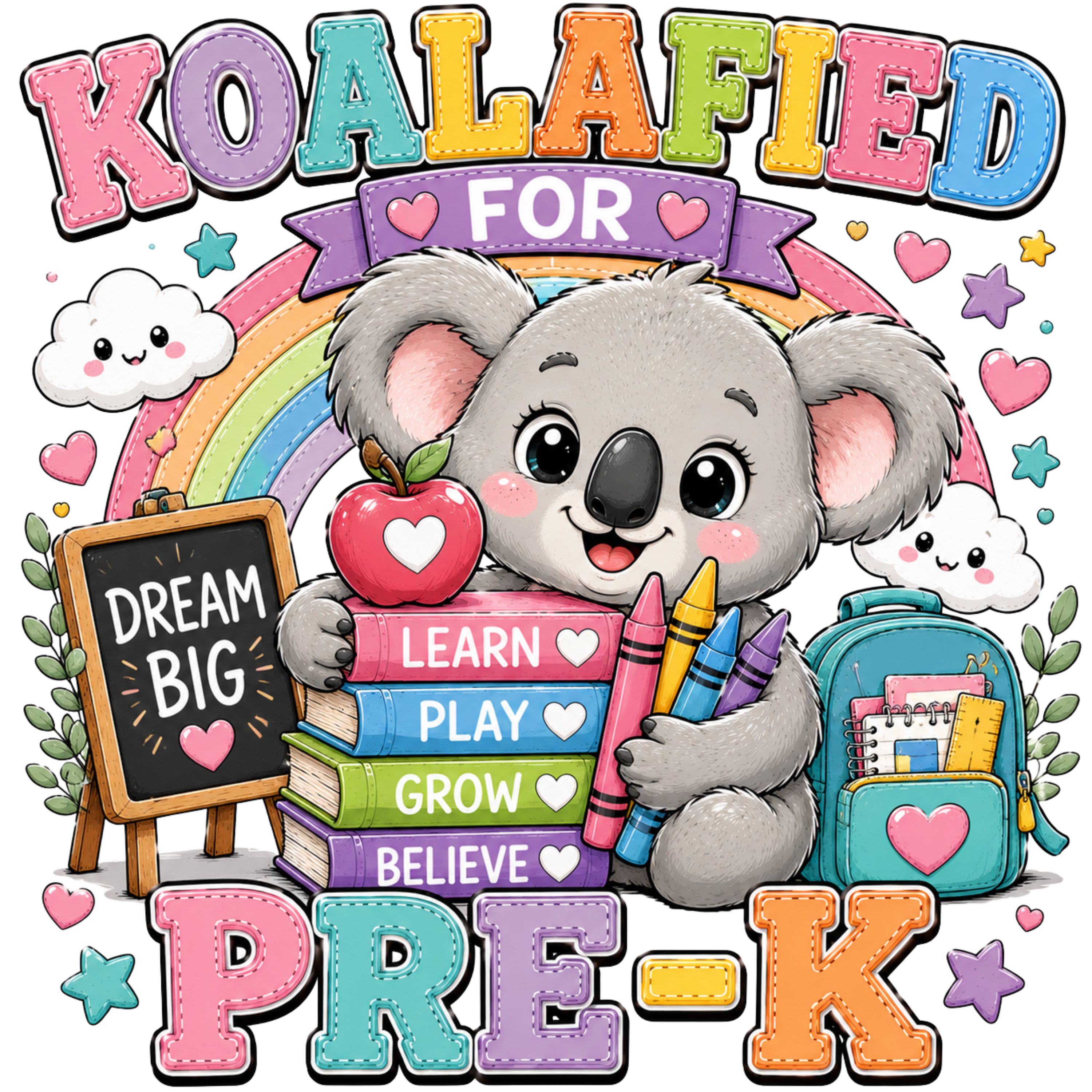 Koalafied For Pre K DTF Transfer