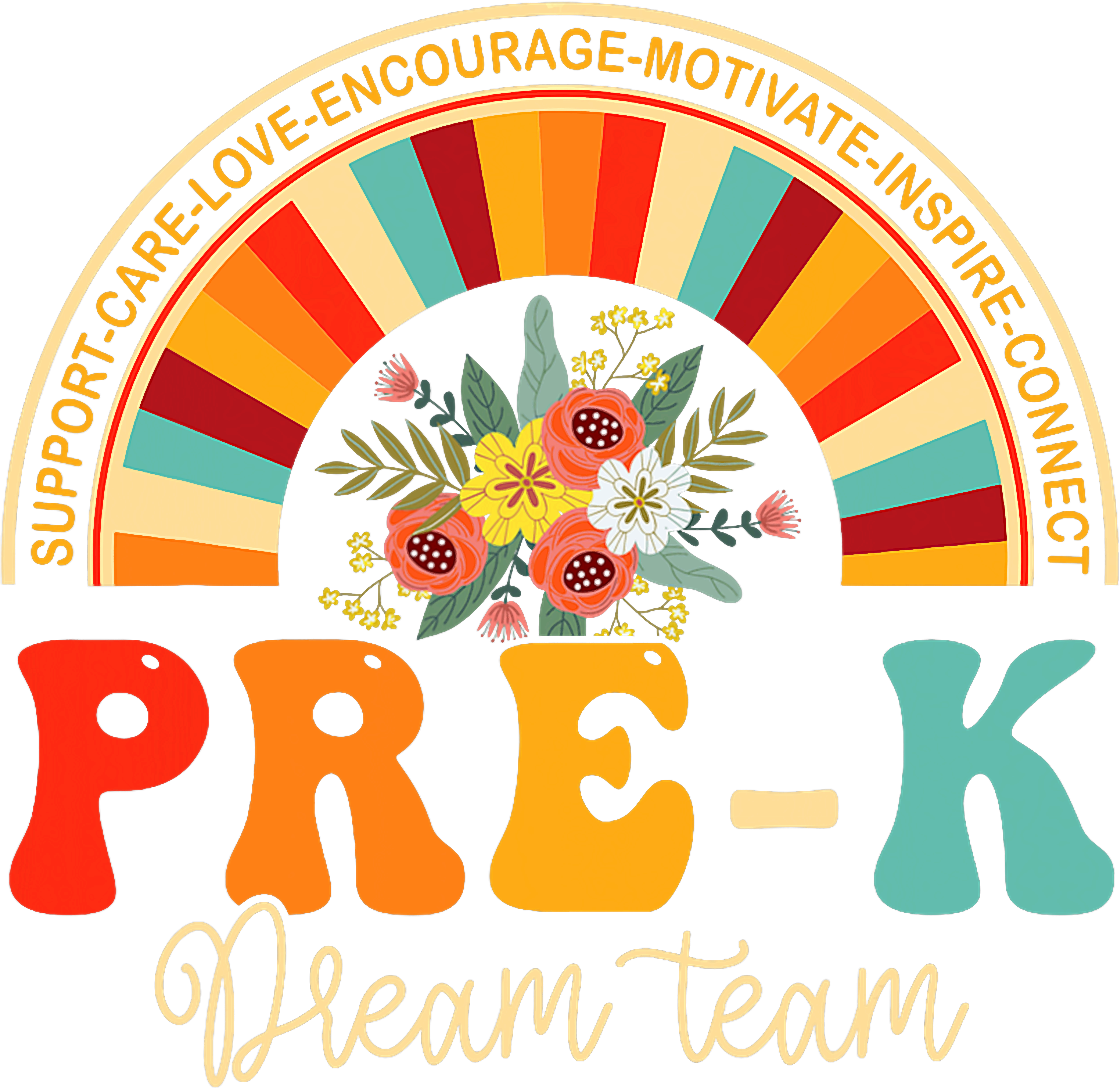Pre K Dream Team DTF Transfer