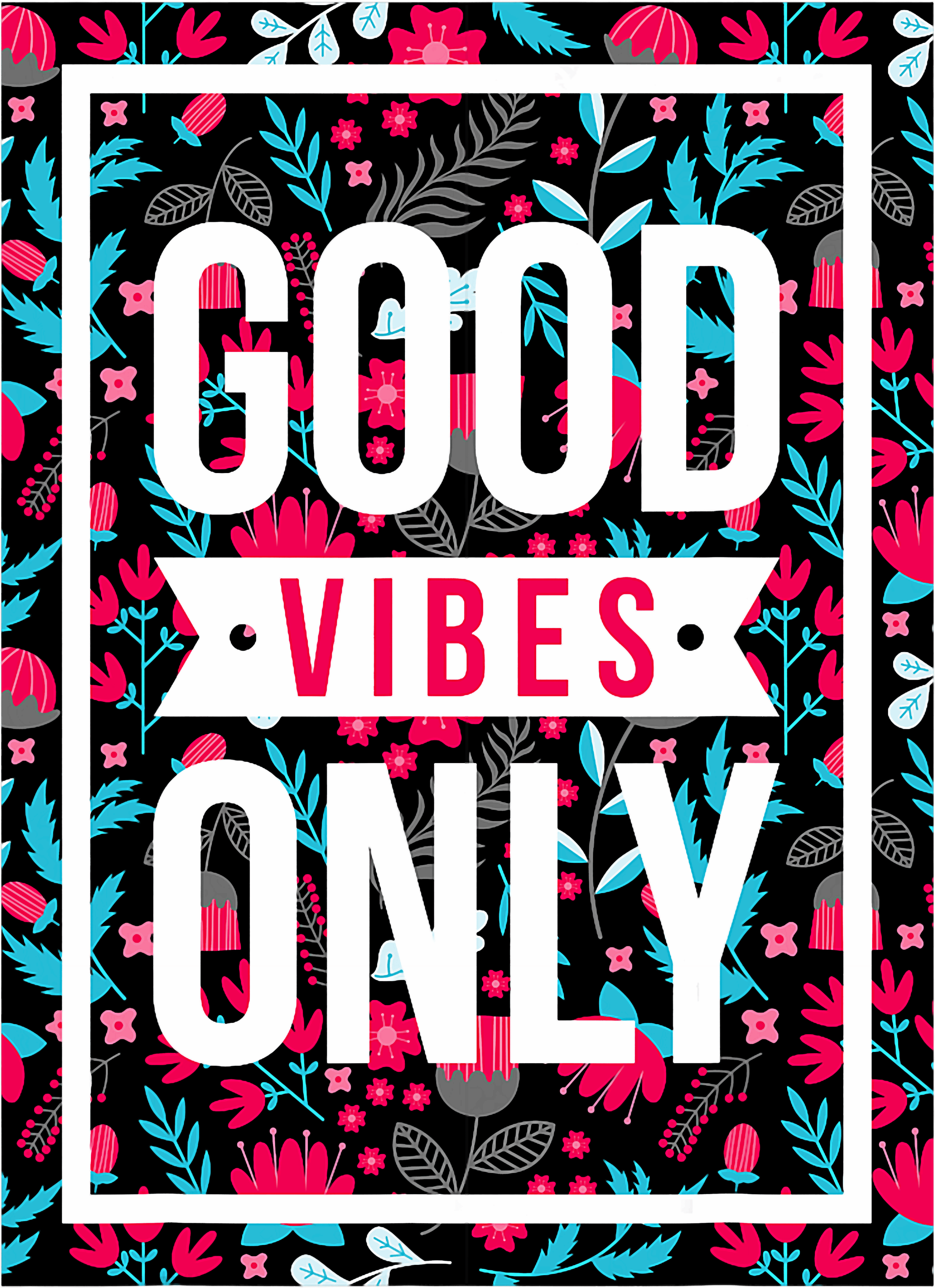 Good Vibes Only DTF Transfer