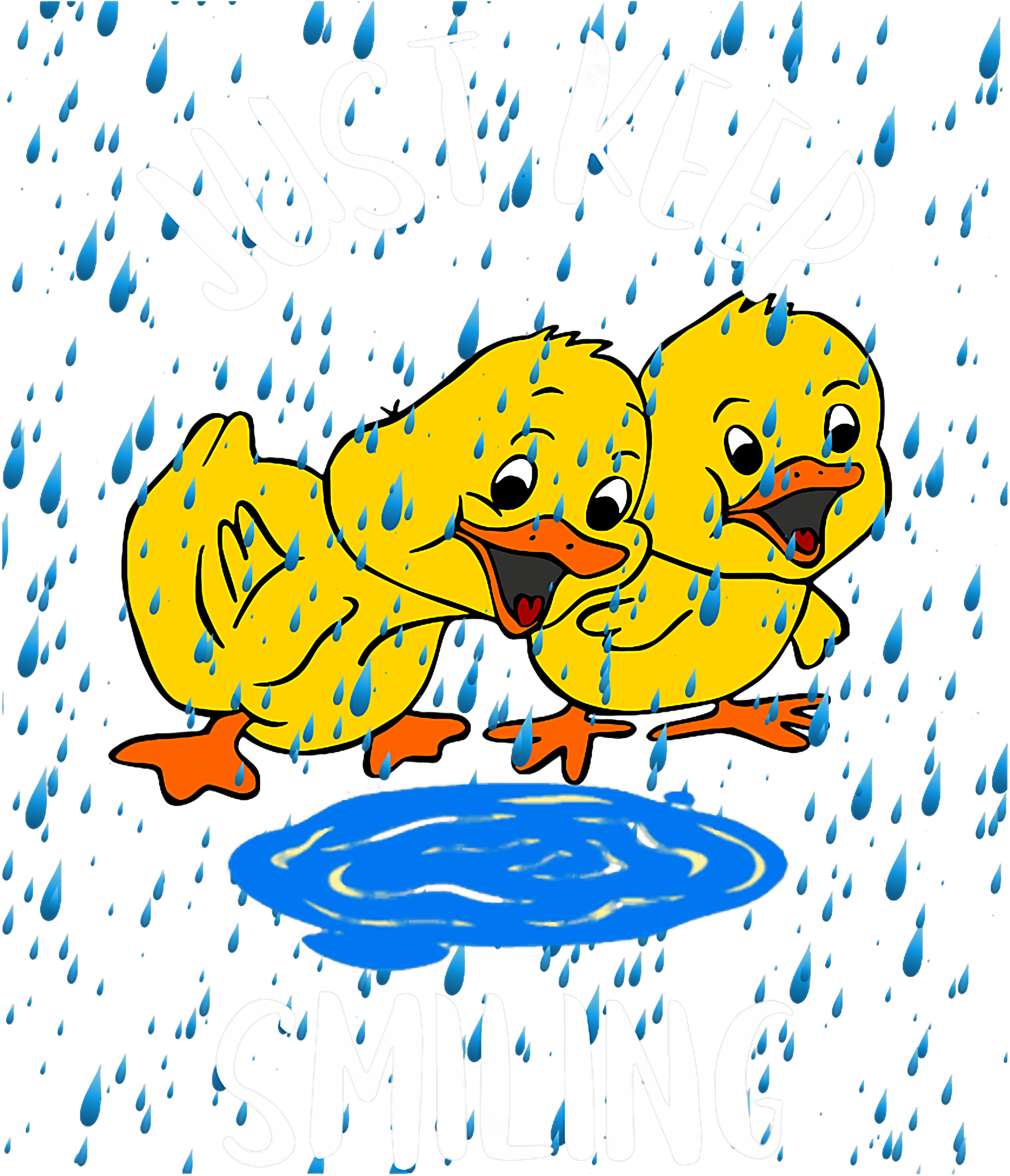 Just Keep Smiling DTF Transfer