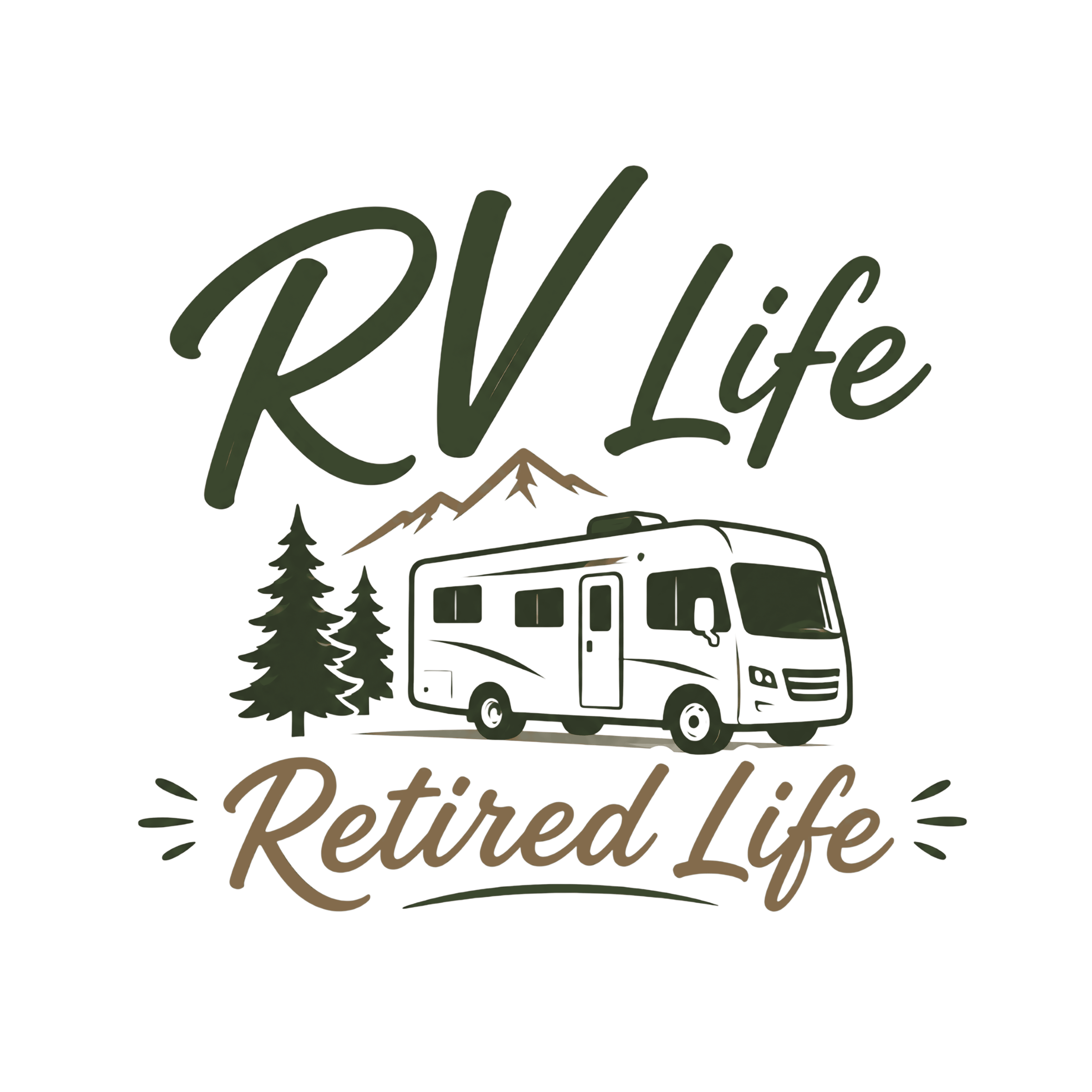 RV Life Retired Life DTF Transfer