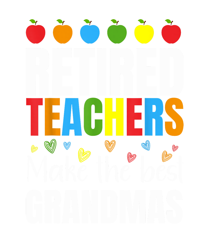 Retired Teacher Inspiration DTF Transfer