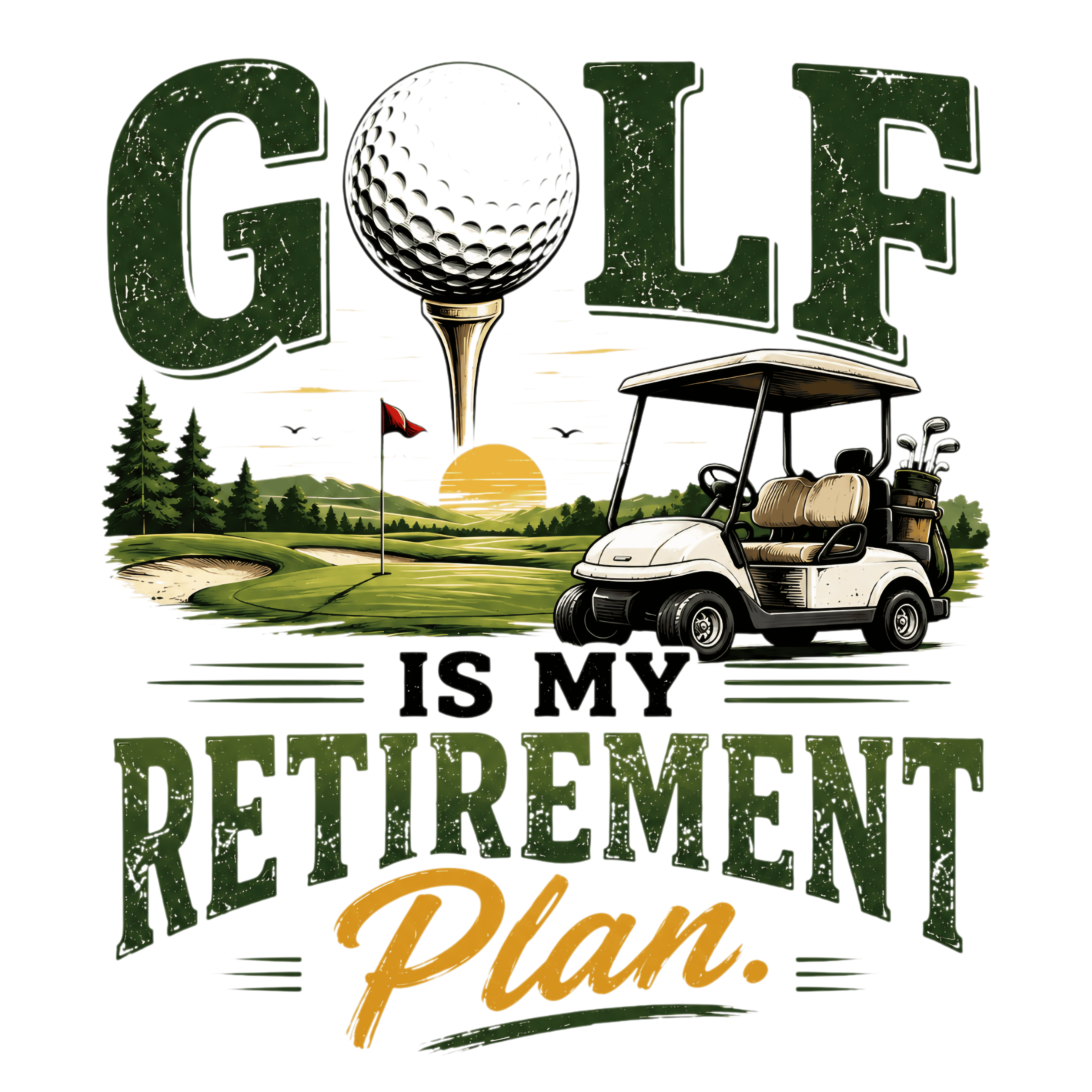 Golf Retirement Plan DTF Transfer