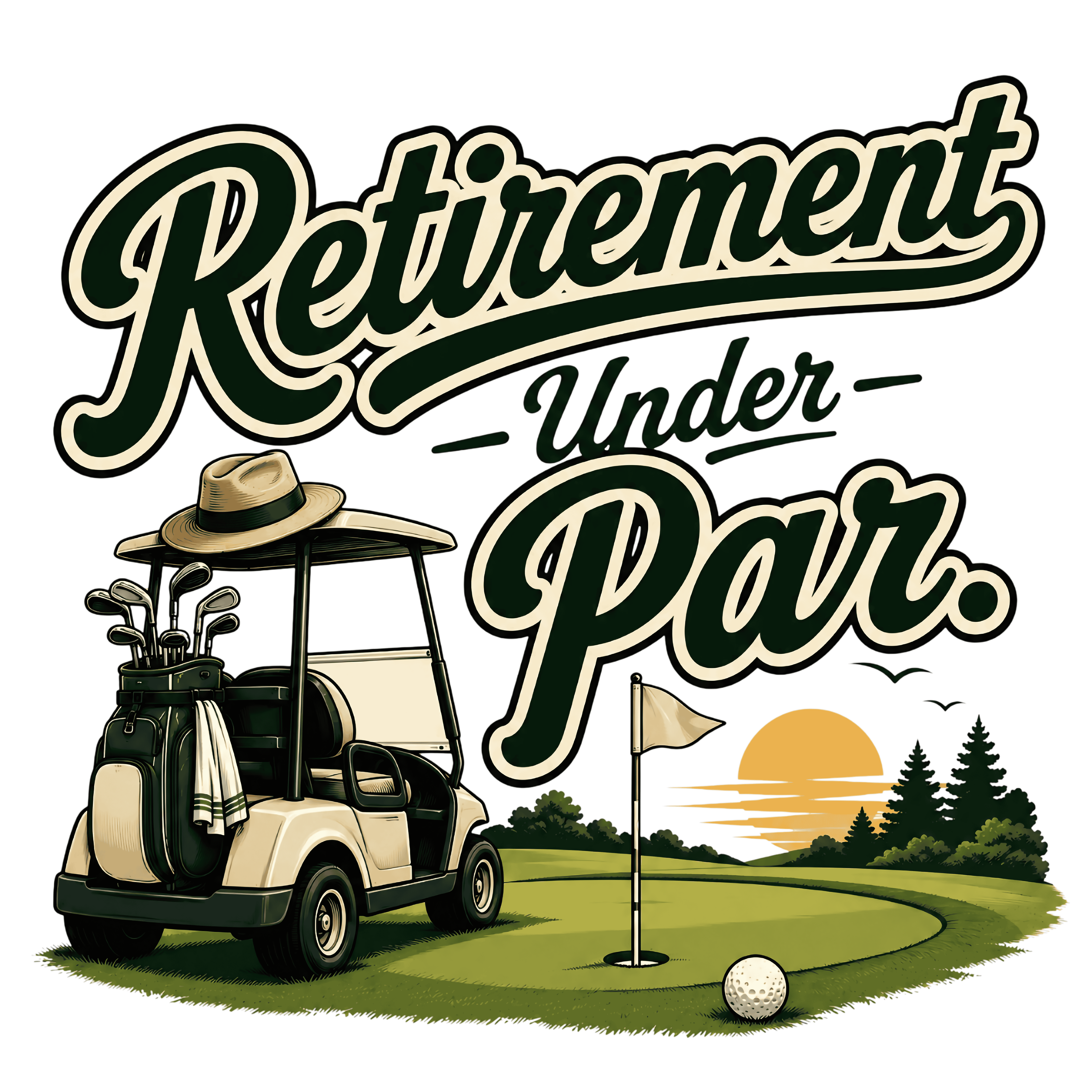 Retirement Under Par DTF Transfer