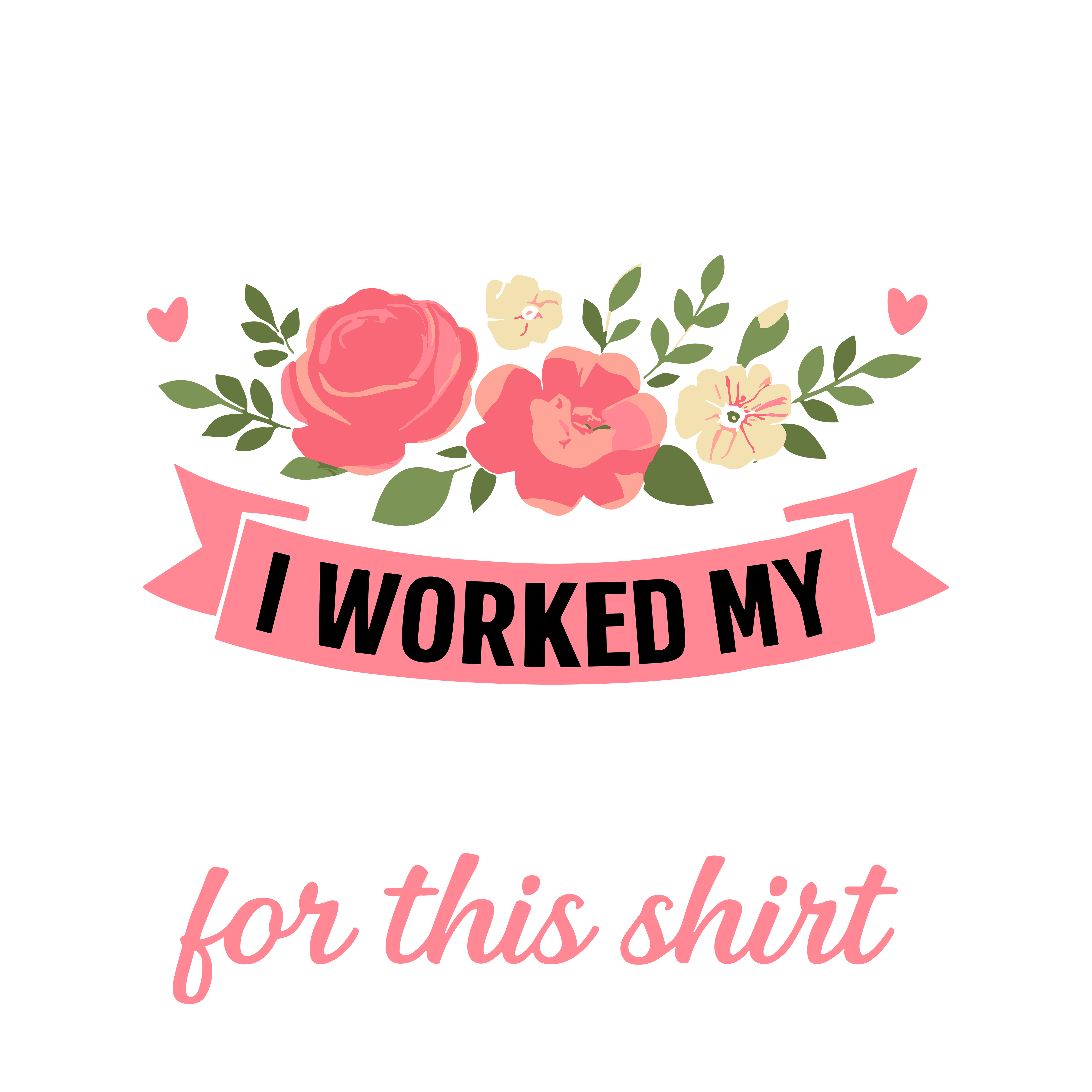 Retired Worked My Whole Life DTF Transfer