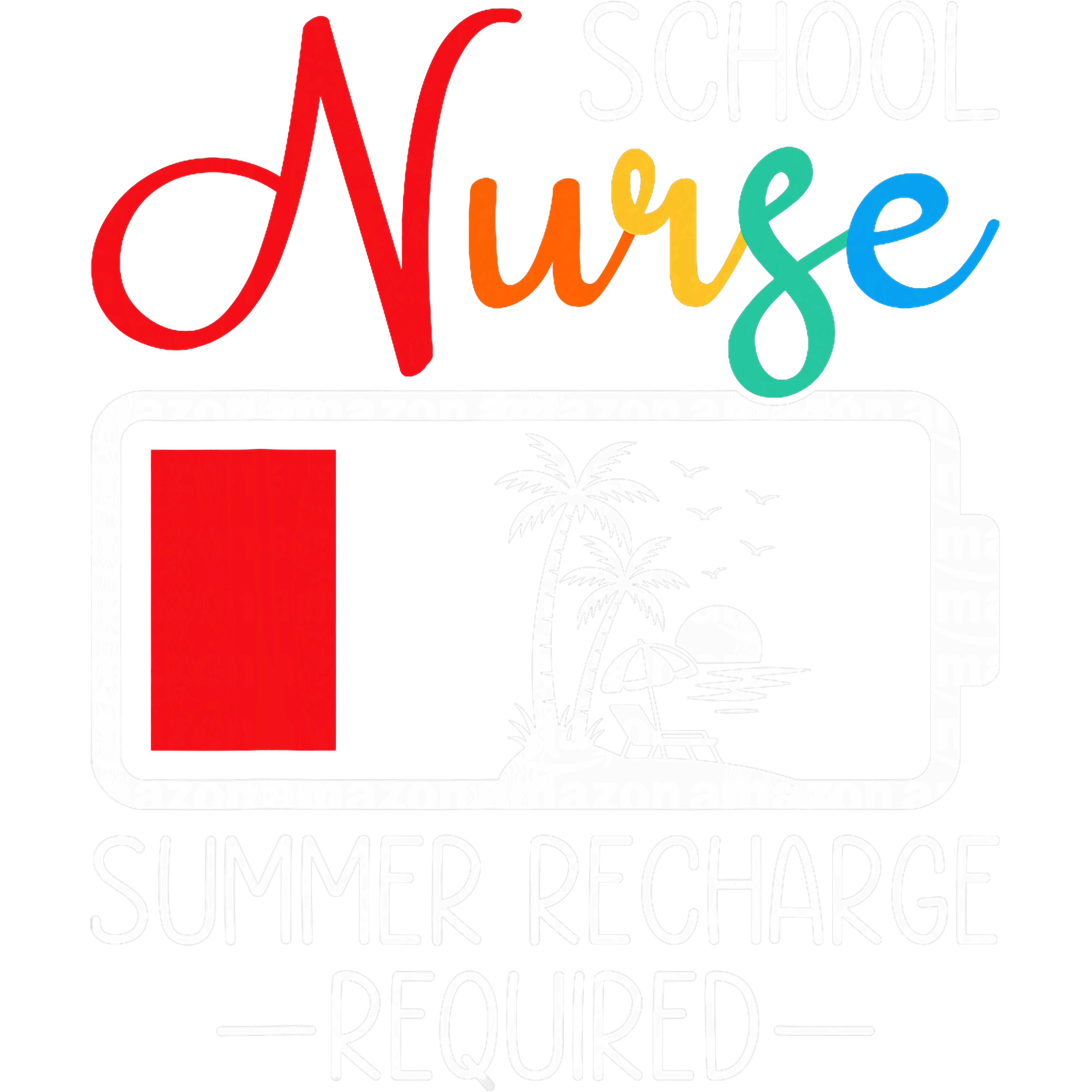 School Nurse Recharge DTF Transfer
