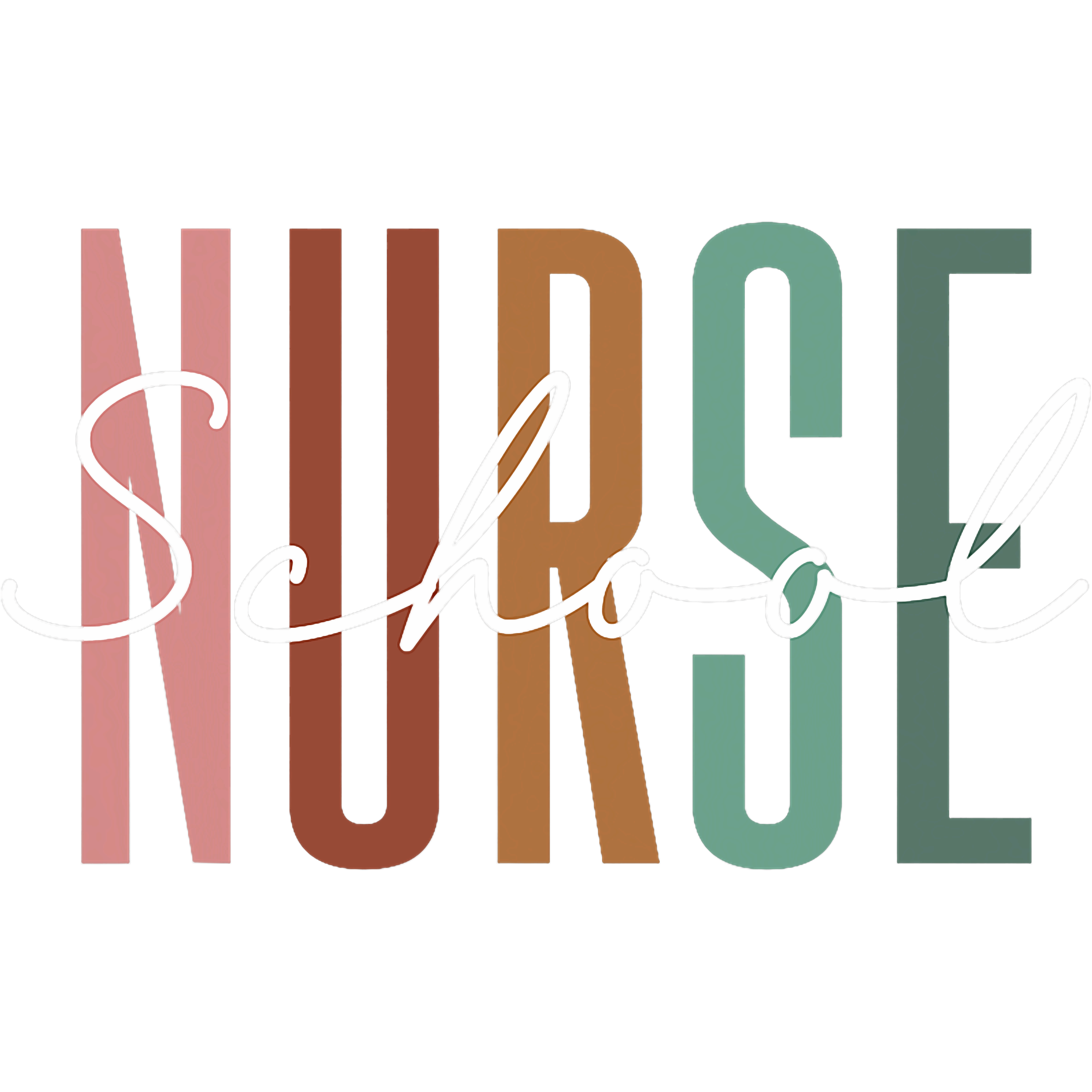 Retro School Nurse DTF Transfer