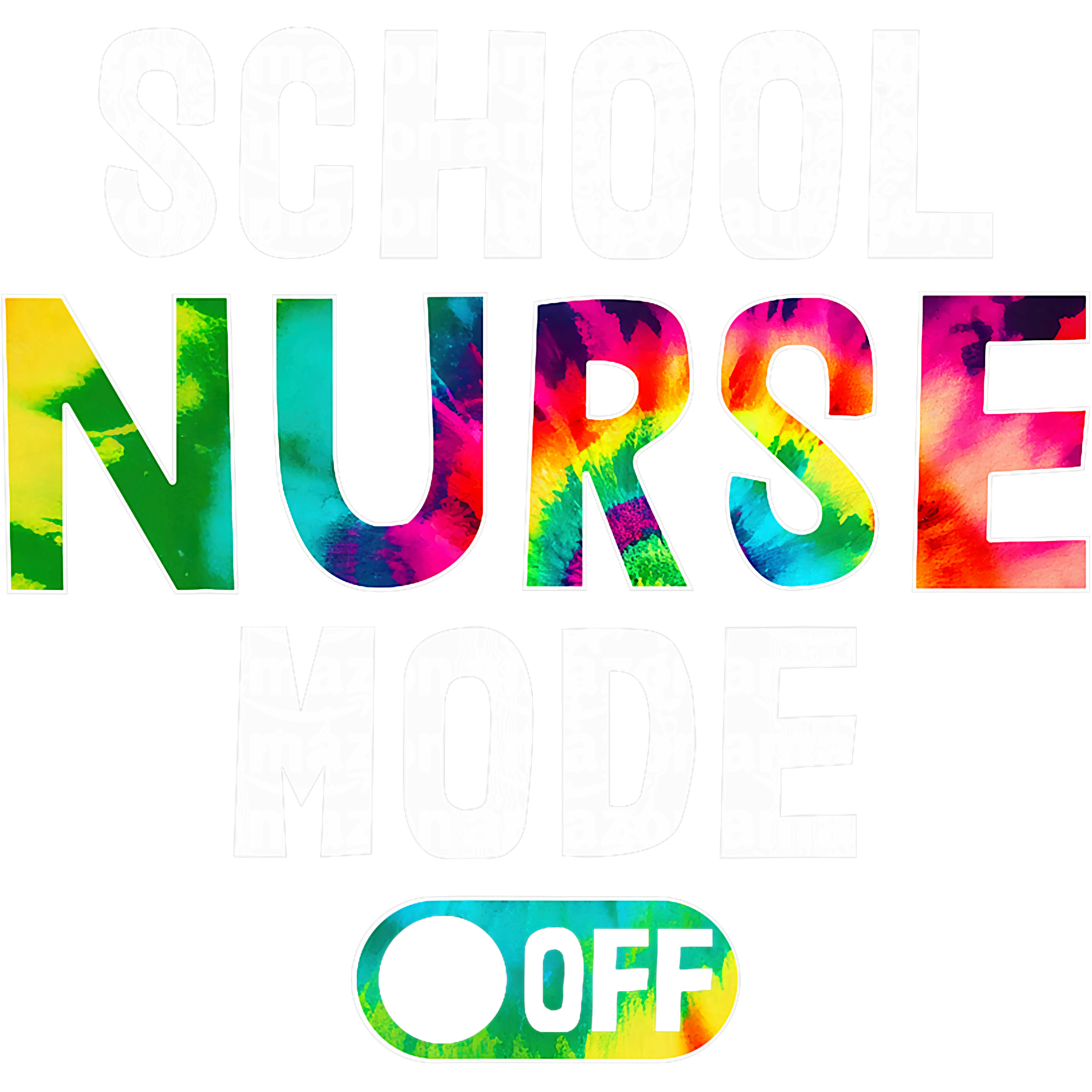 School Nurse Mode DTF Transfer