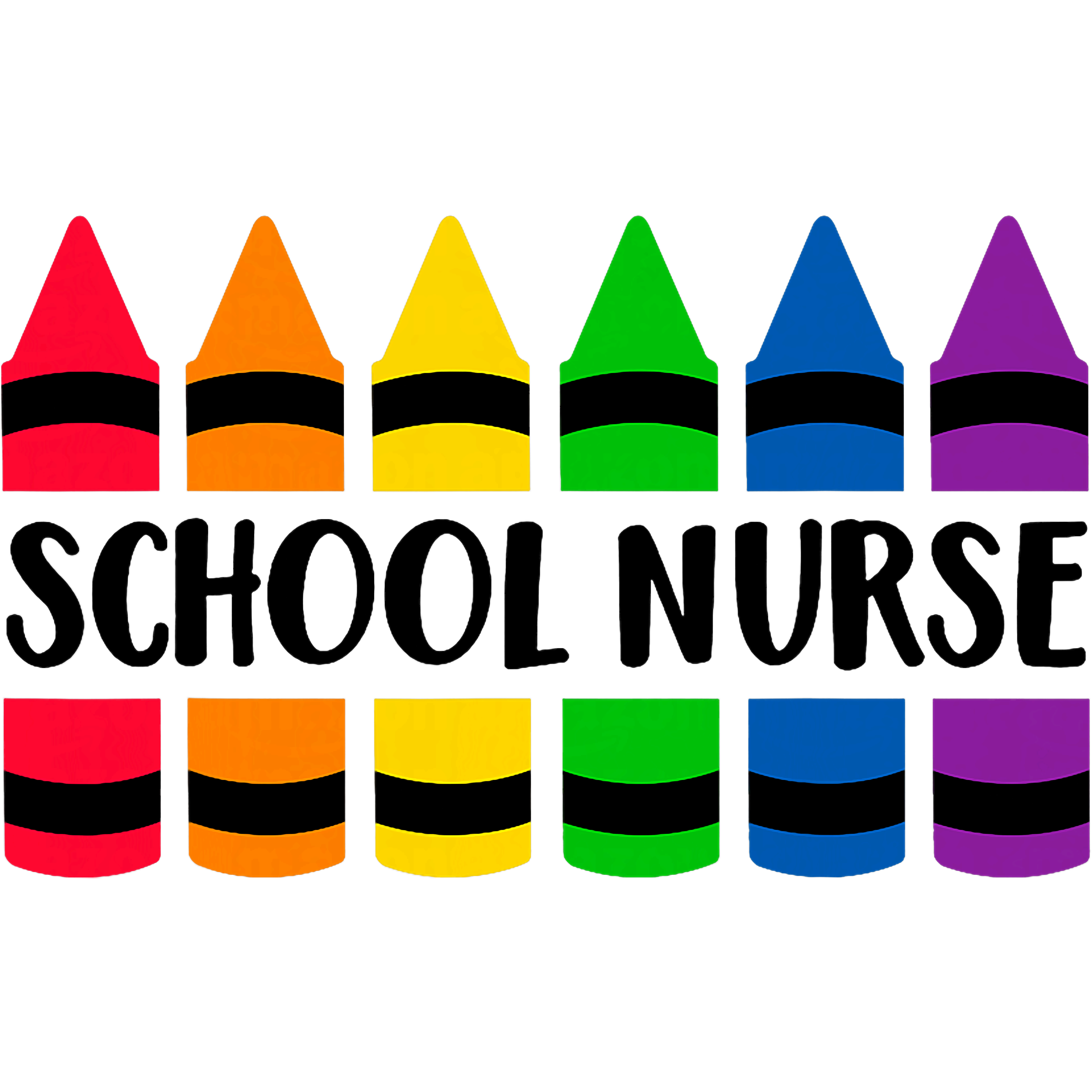 Crayon School Nurse DTF Transfer