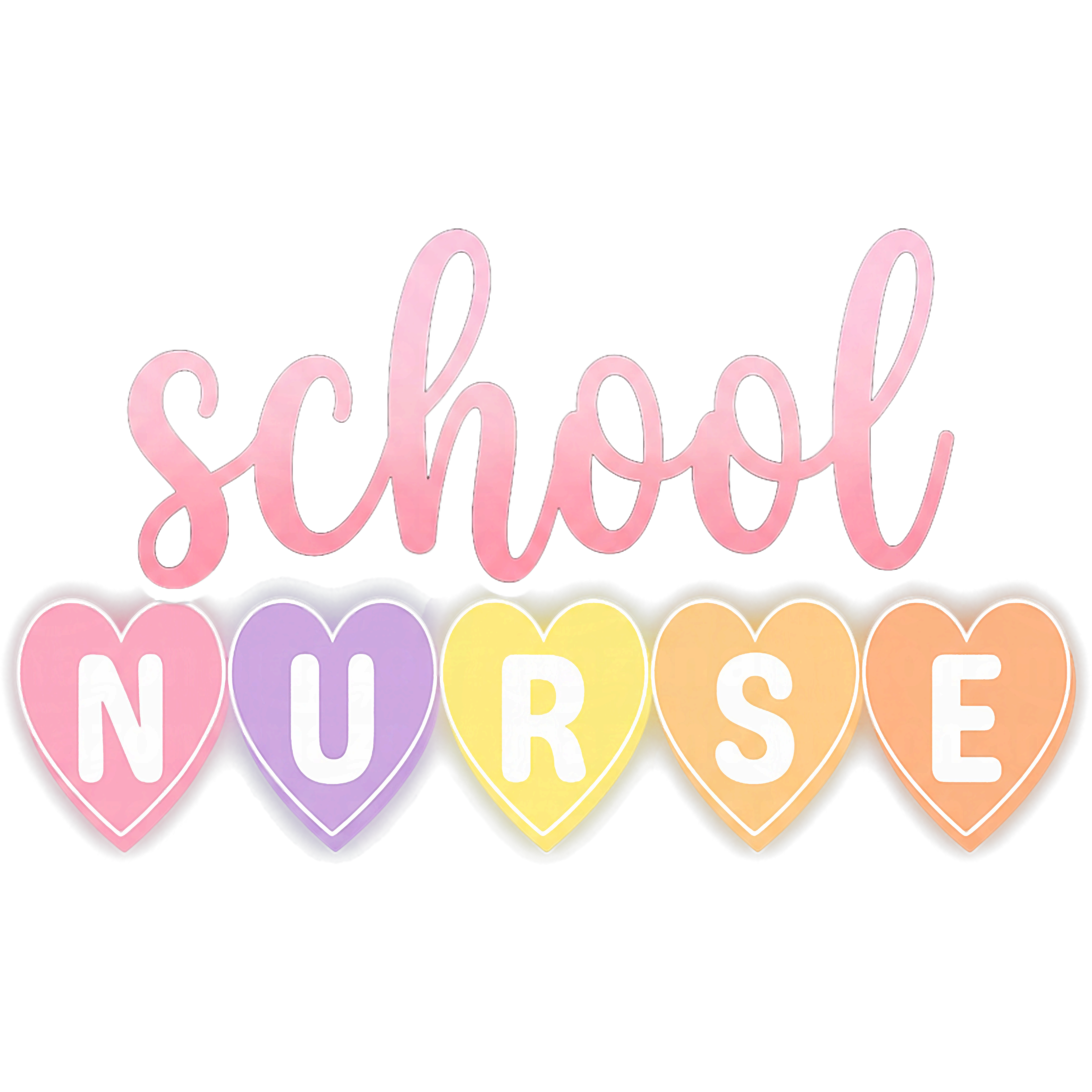 Sweet School Nurse DTF Transfer