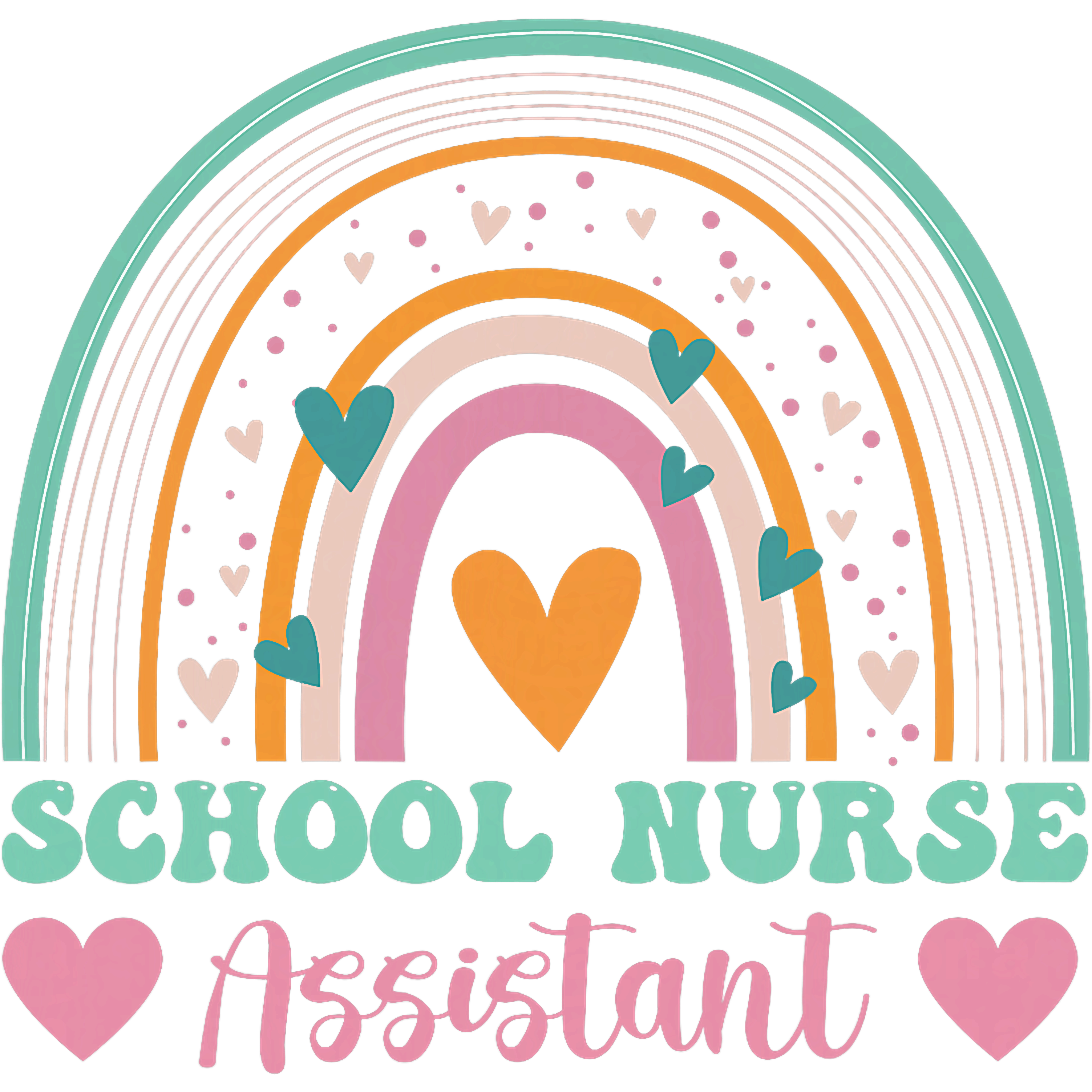 School Nurse Assistant DTF Transfer