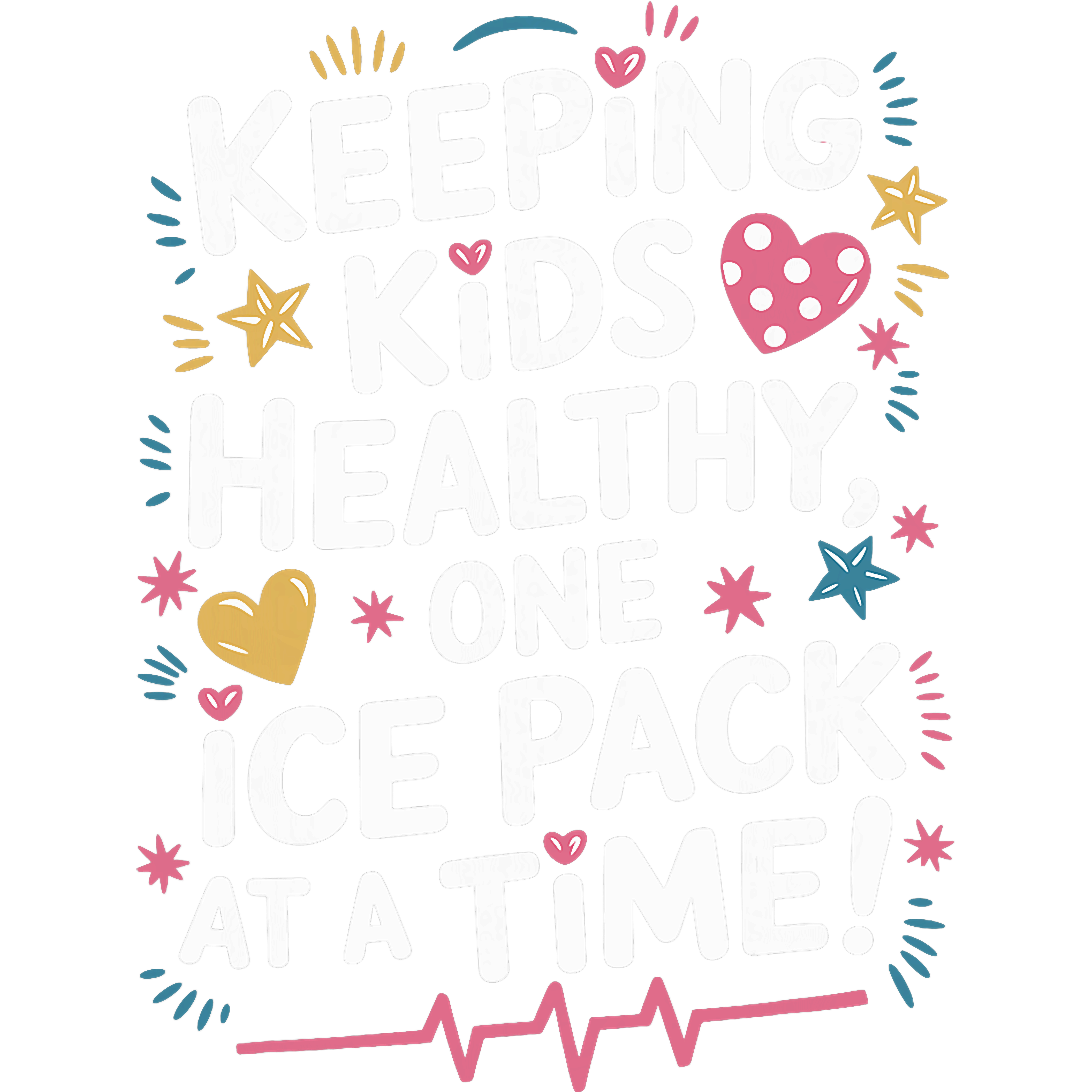 Keeping Kids Healthy DTF Transfer