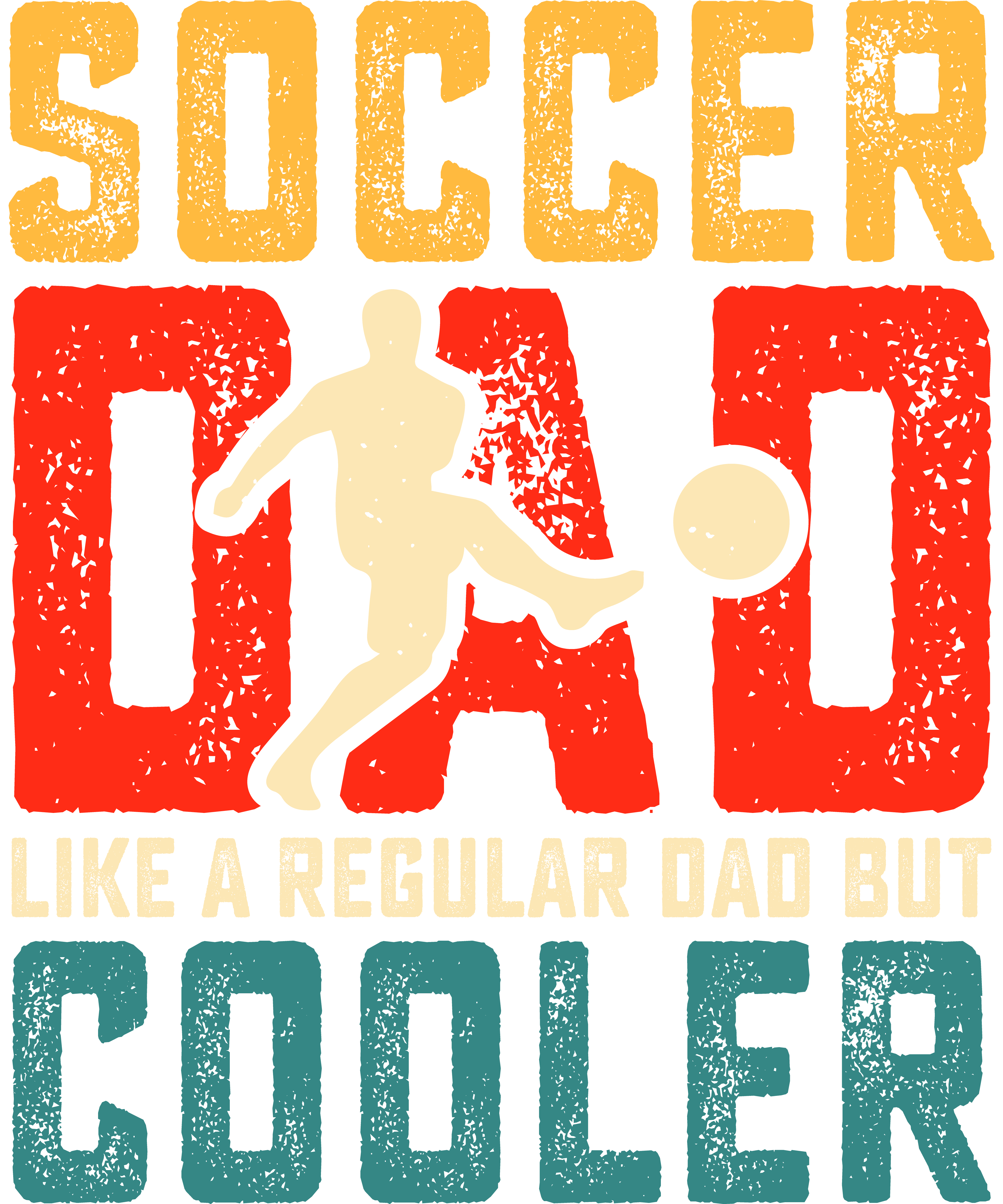 Soccer Dad Cooler DTF Transfer