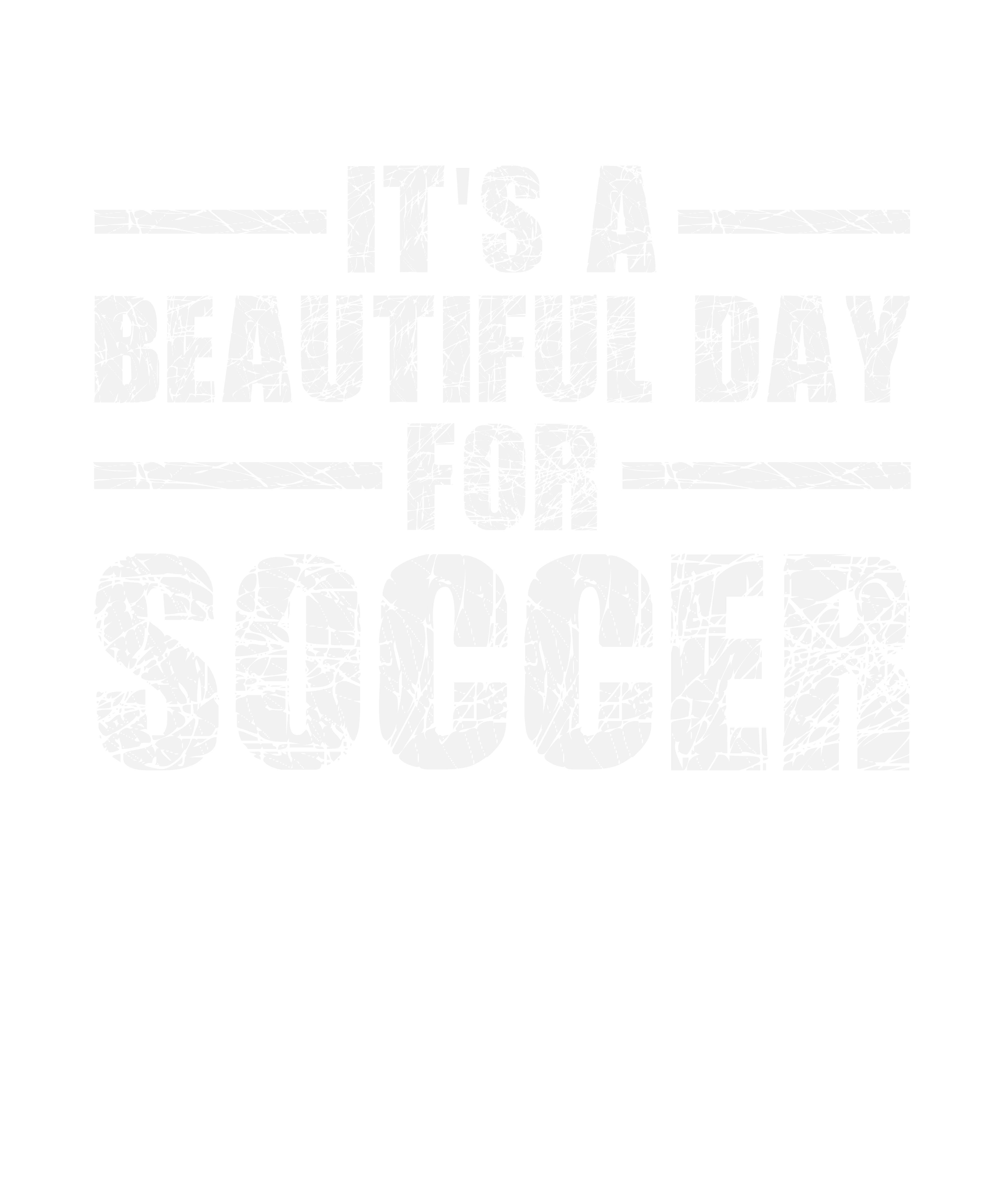 Beautiful Day For Soccer DTF Transfer
