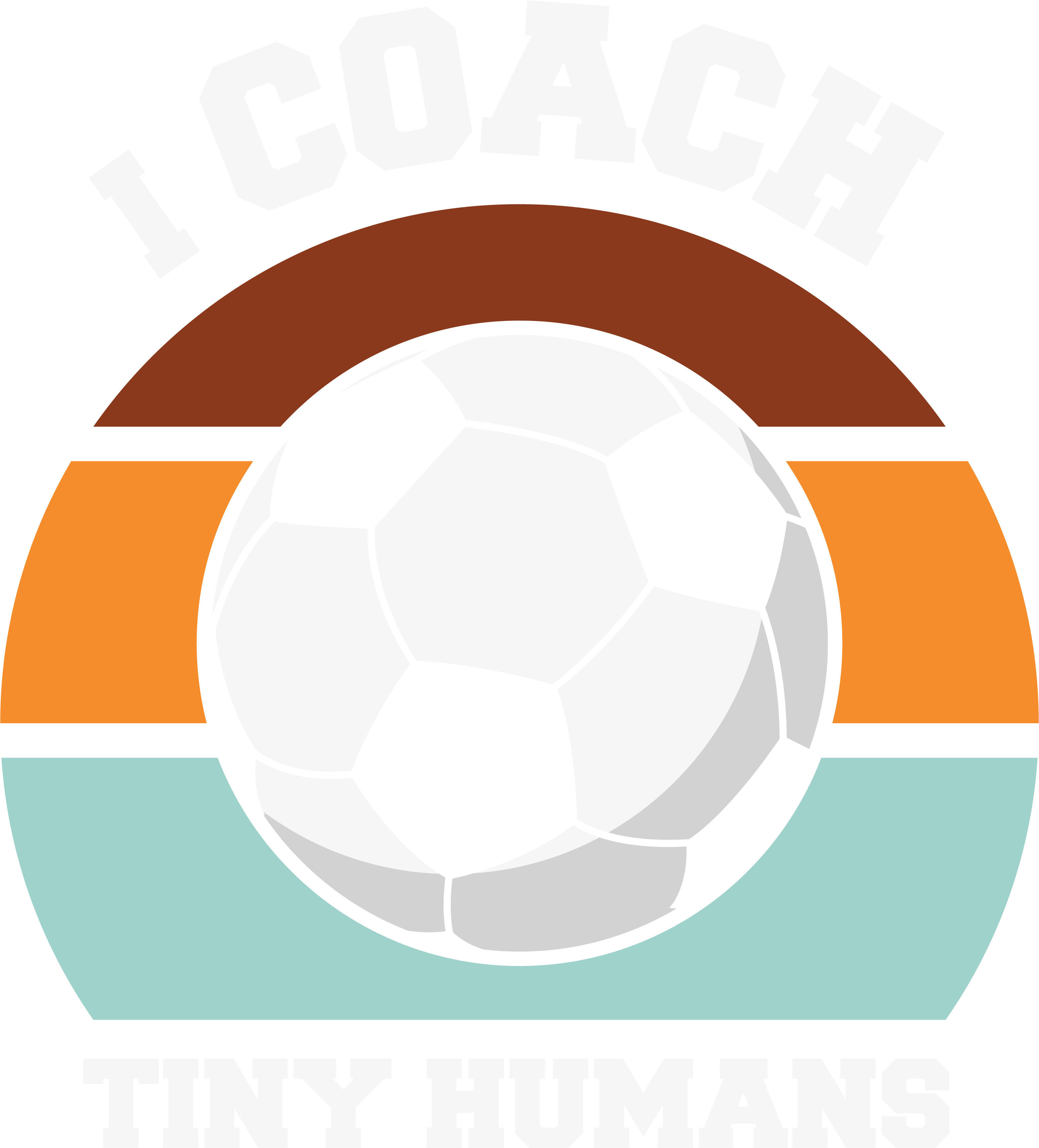 I Coach Tiny Humans DTF Transfer