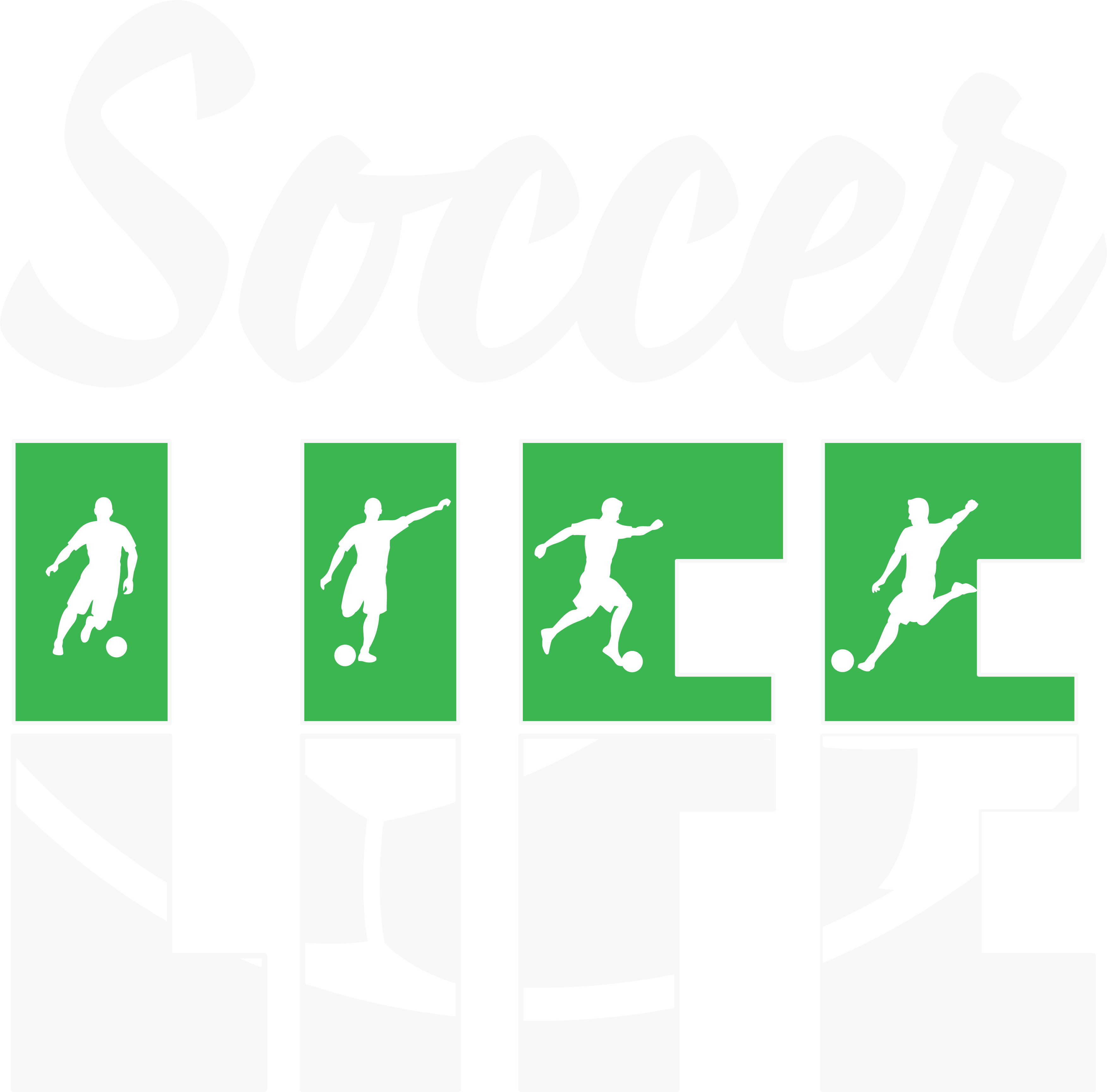 Soccer Life DTF Transfer