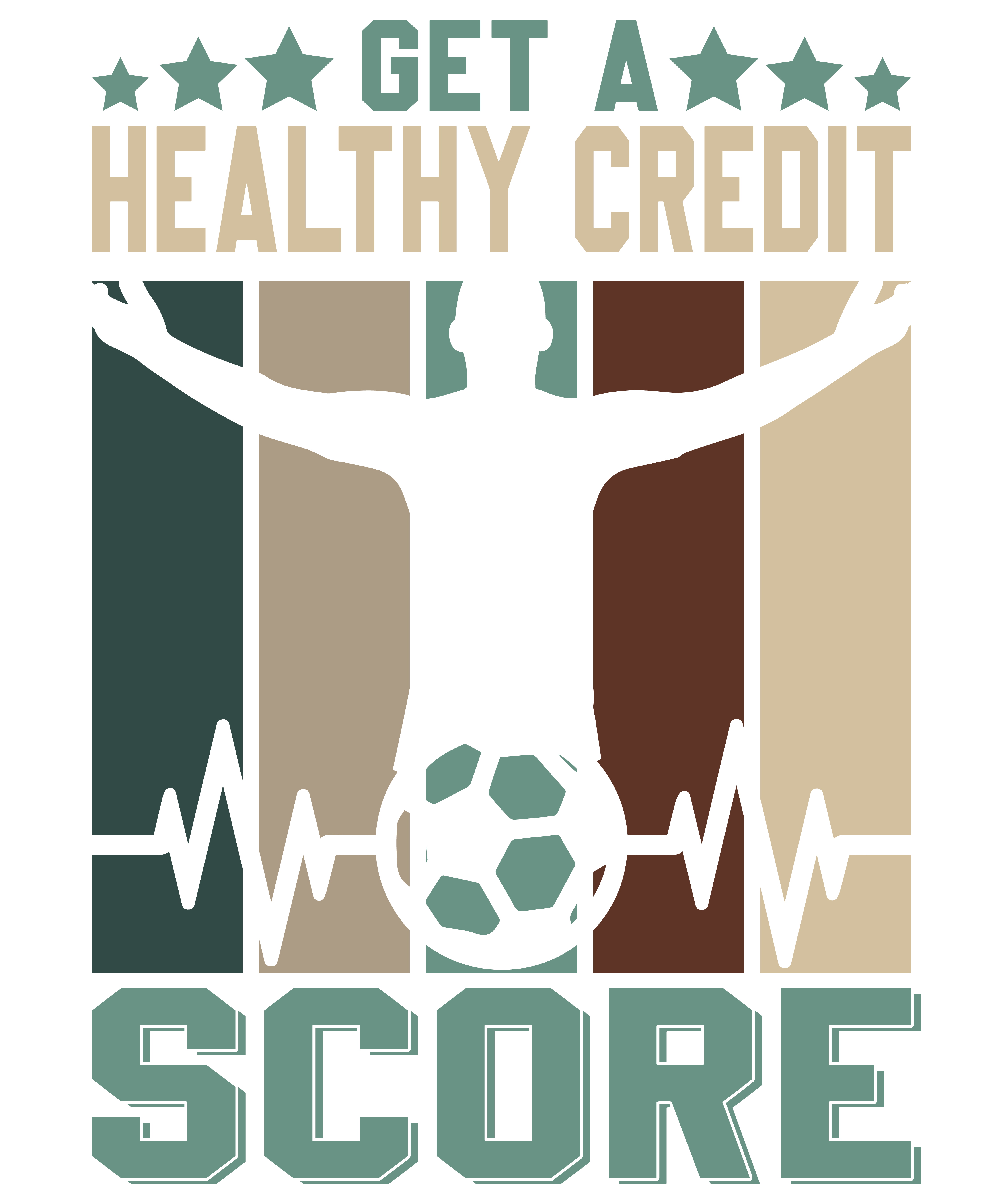 Get A Healthy Credit Score DTF Transfer