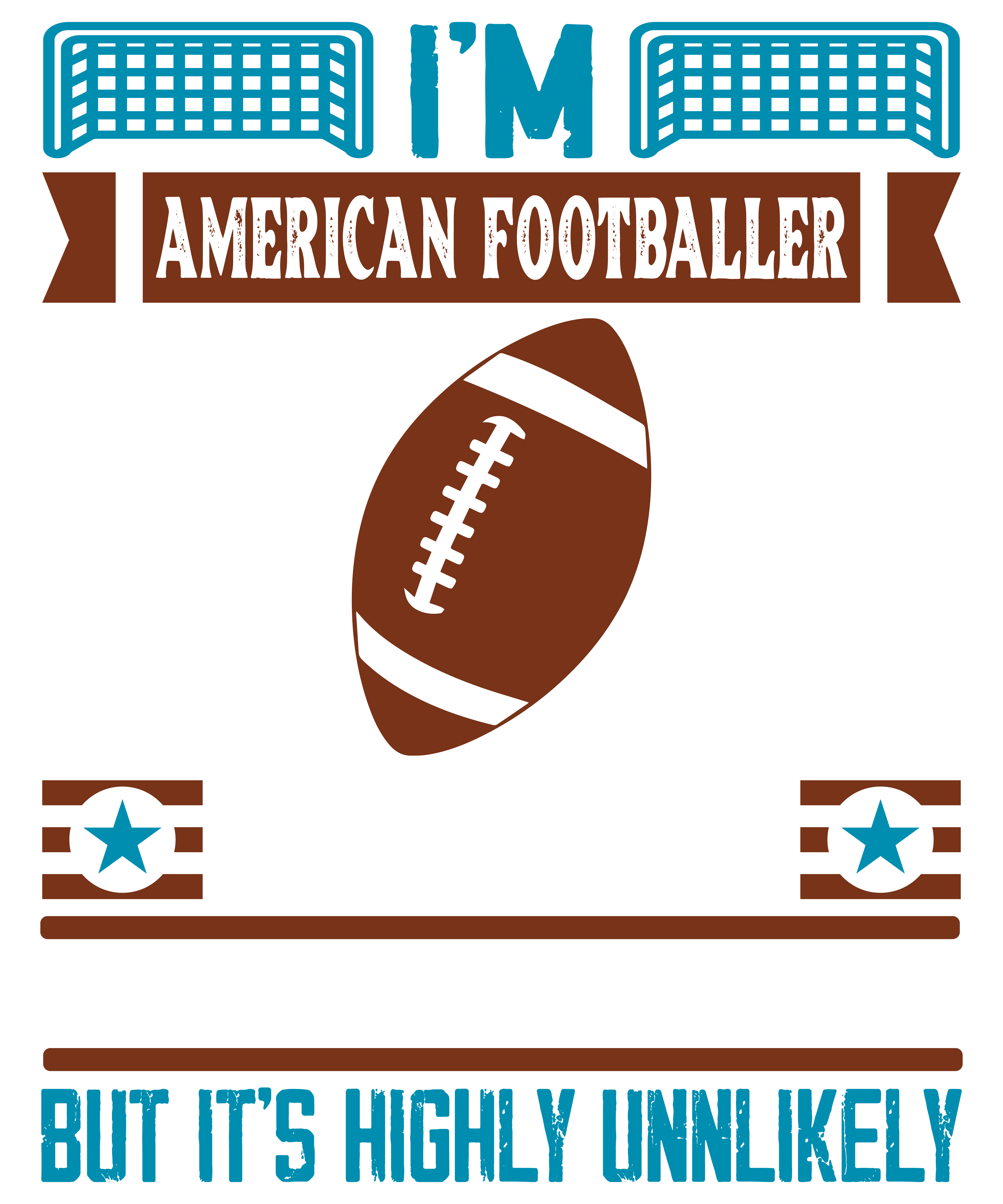 Im An American Footballer Mom I Suppose I Could Be Quieter DTF Transfer