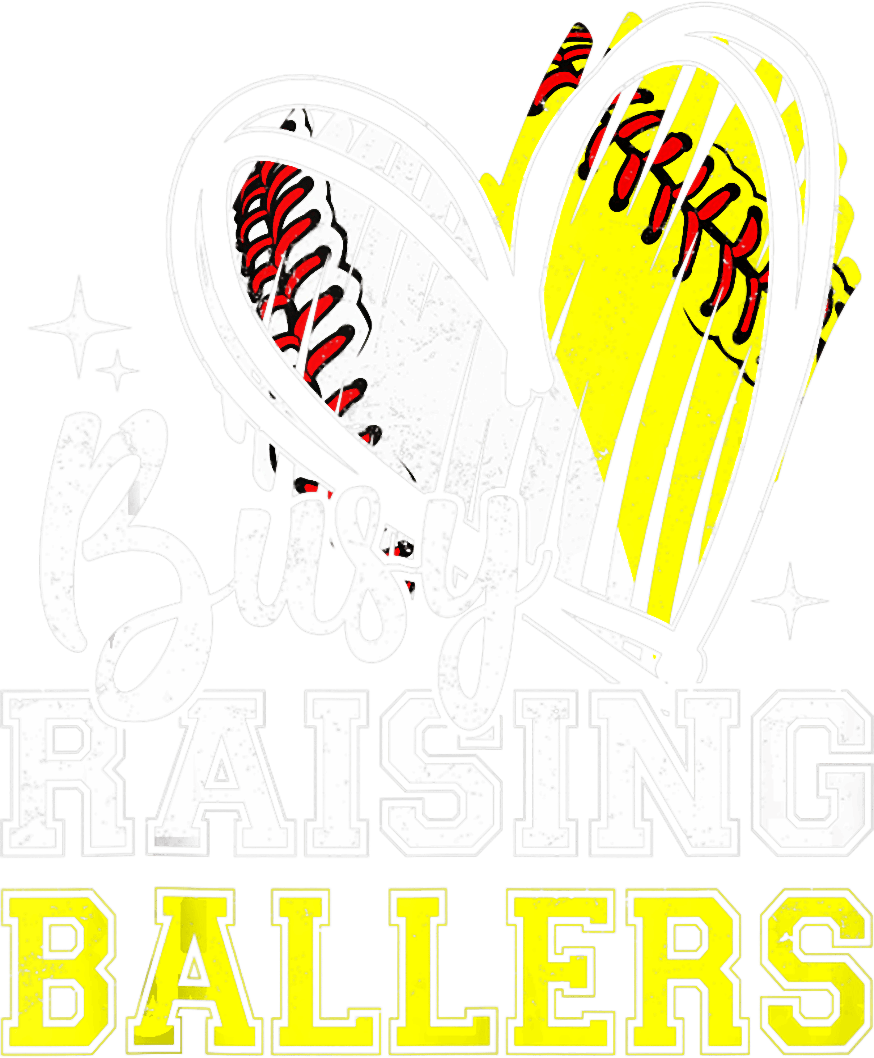 Busy Raising Ballers DTF Transfer