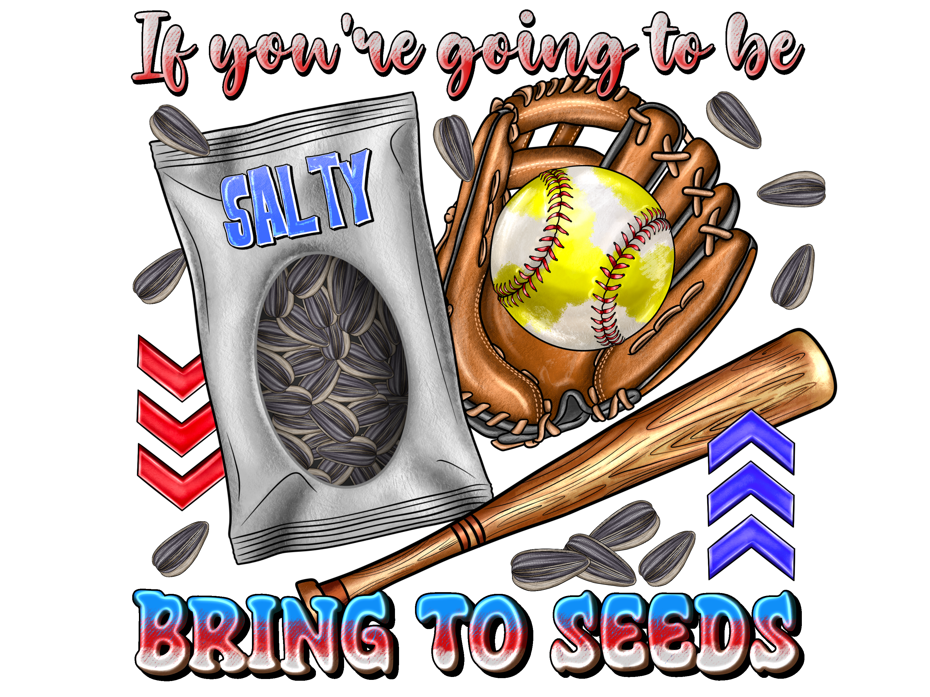 Bring The Sunflower Seeds DTF Transfer