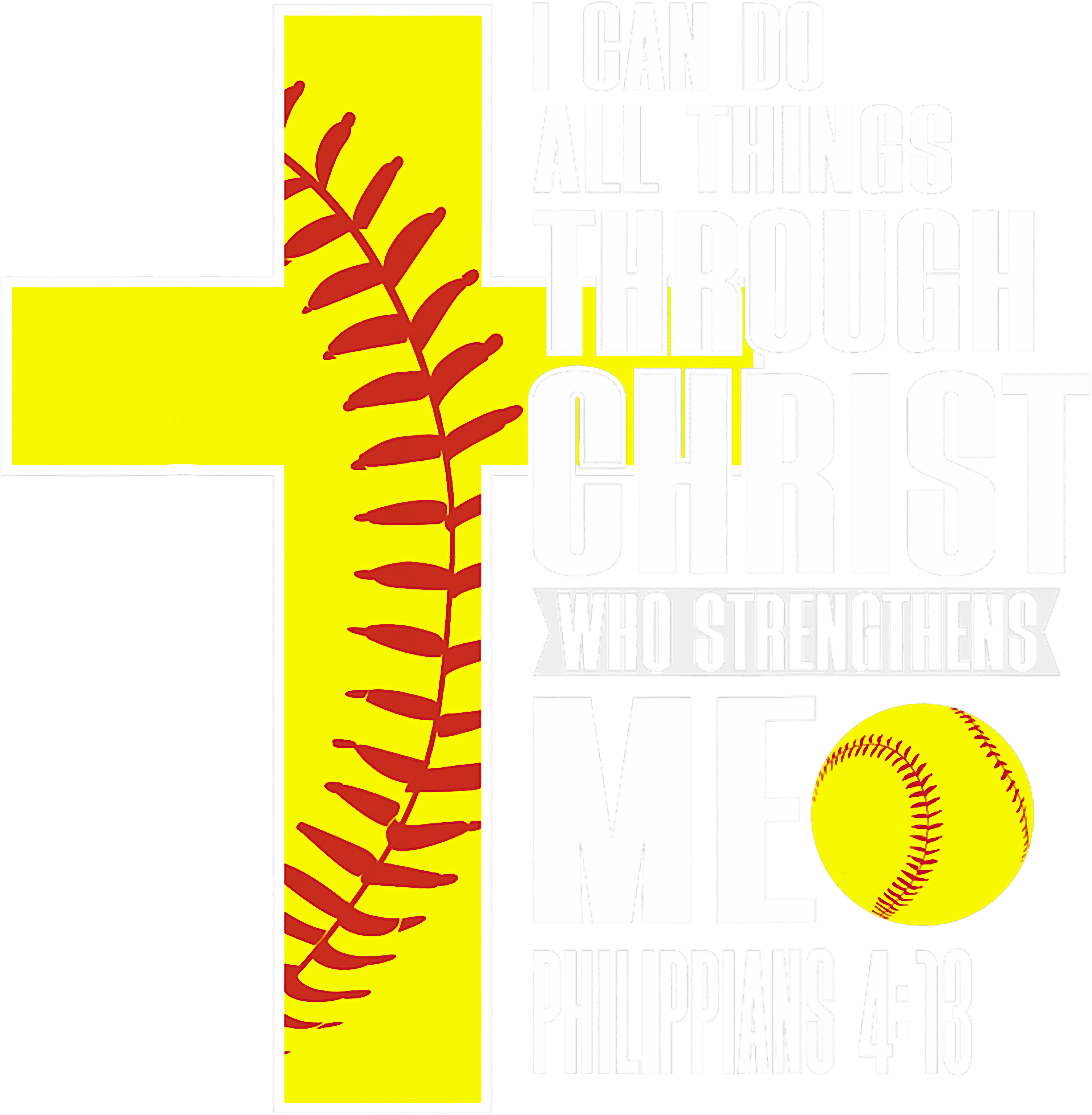 I Can Do All Things Through Christ DTF Transfer