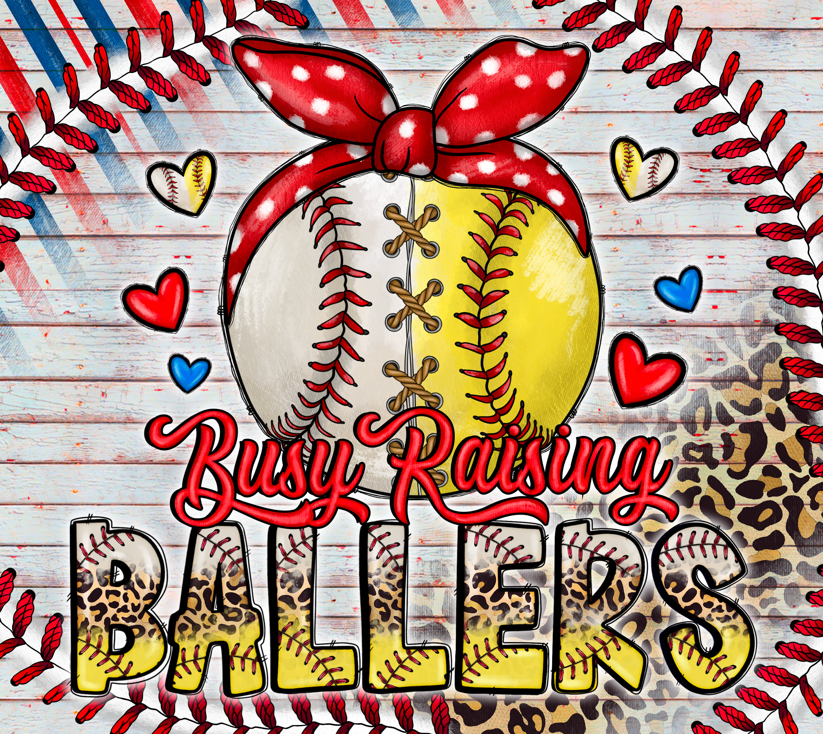 Busy Raising Softball Players DTF Transfer