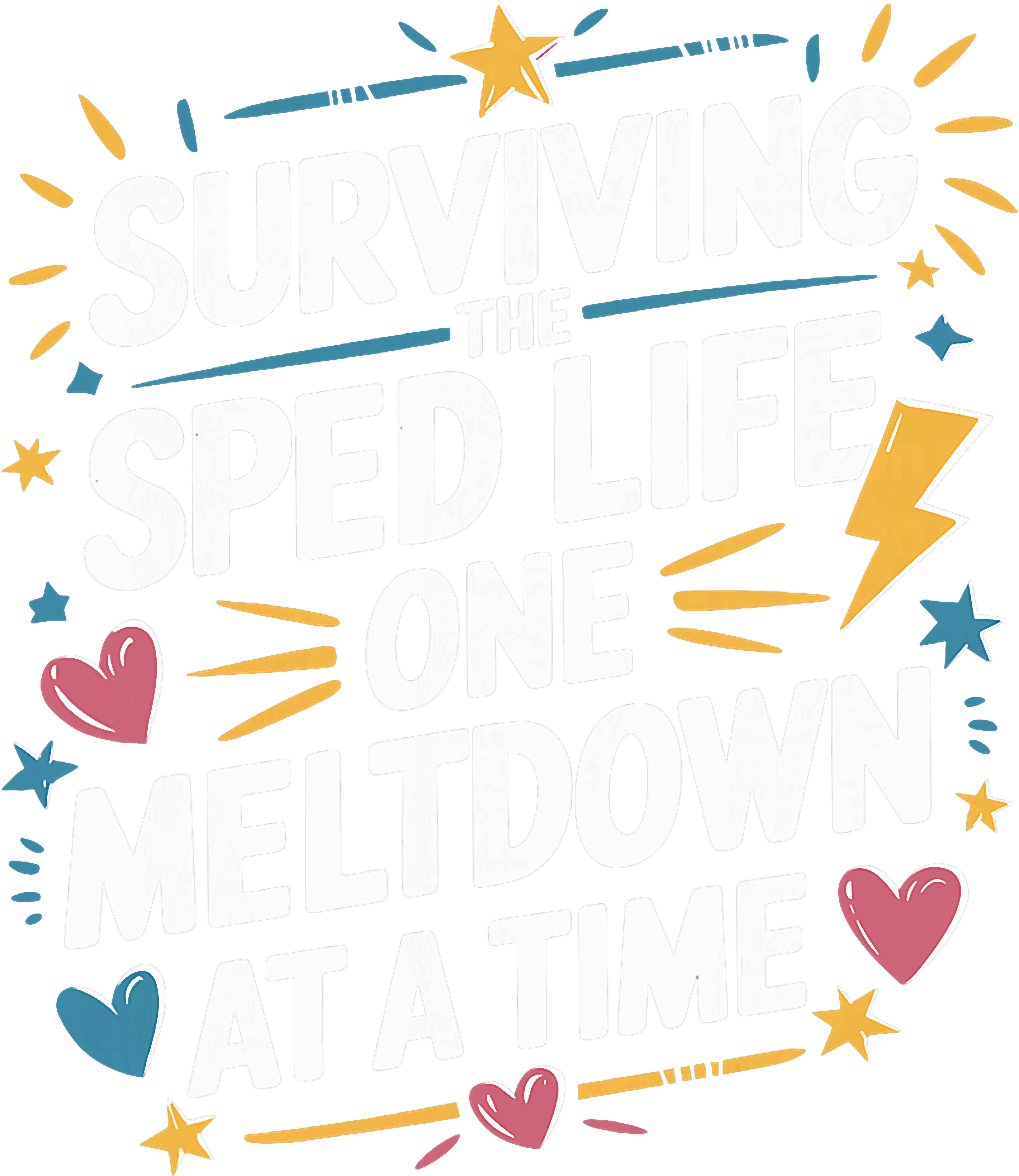 Surviving The Special Education Life DTF Transfer