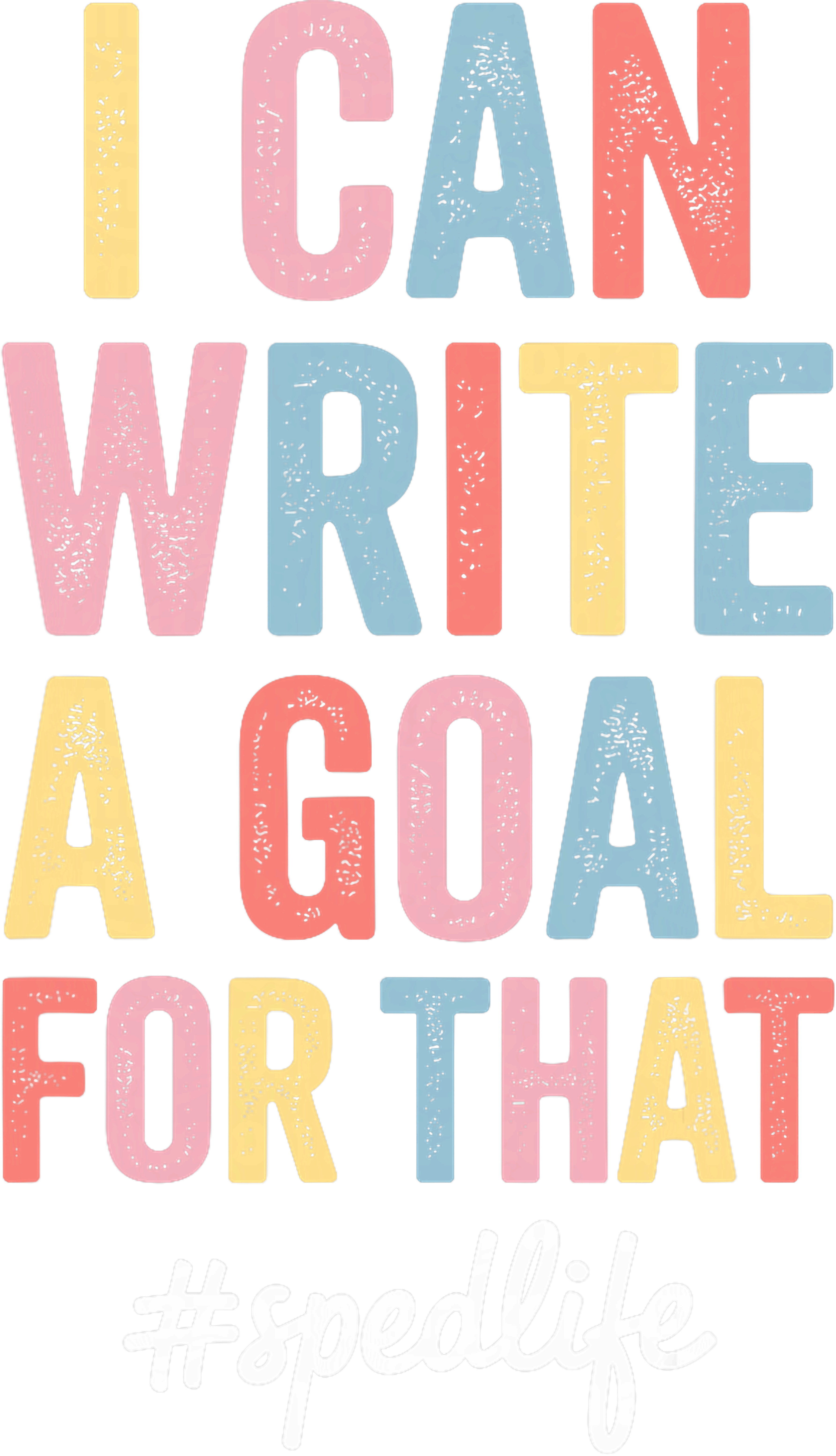 Special Education Goal Writer DTF Transfer