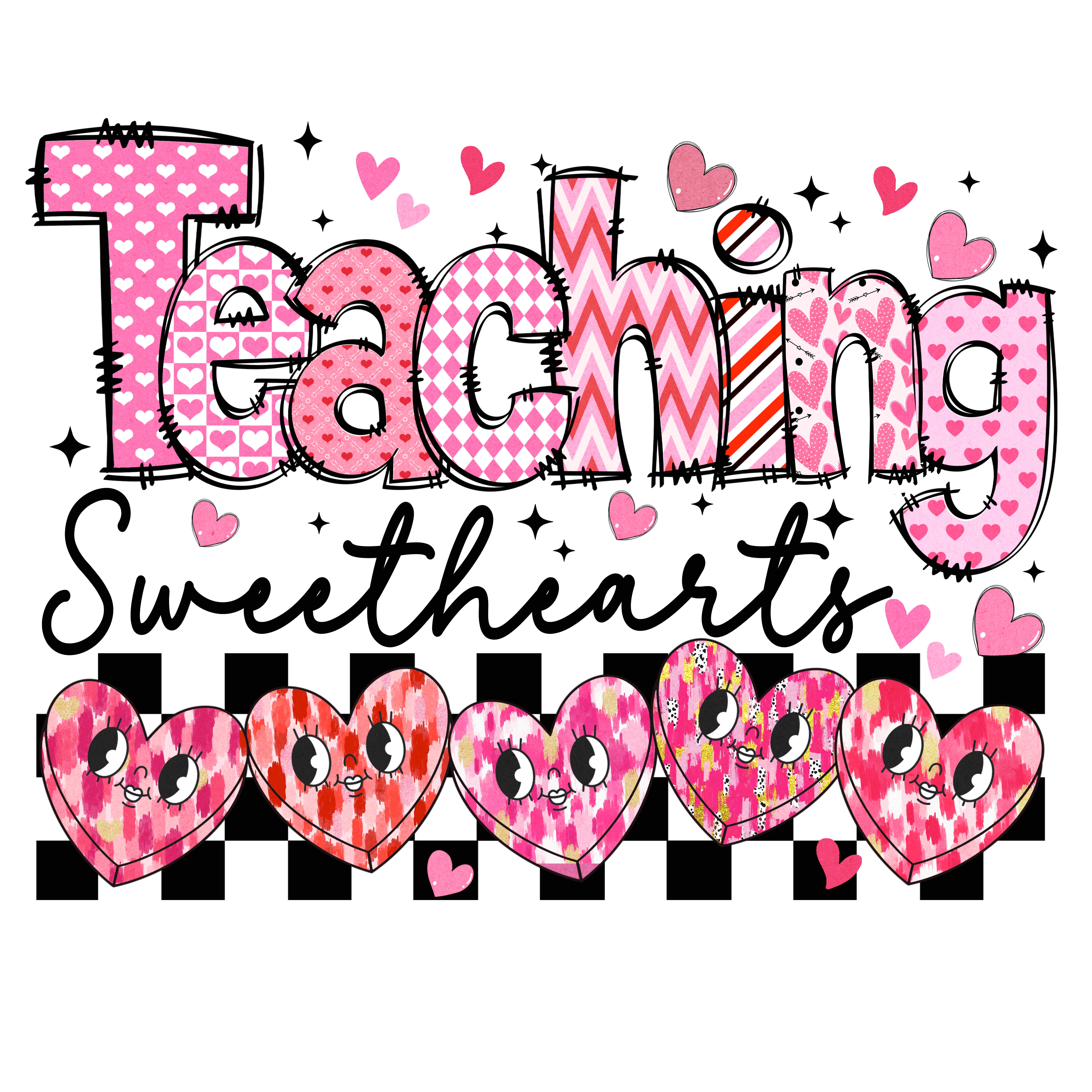 Teaching With Love DTF Transfer