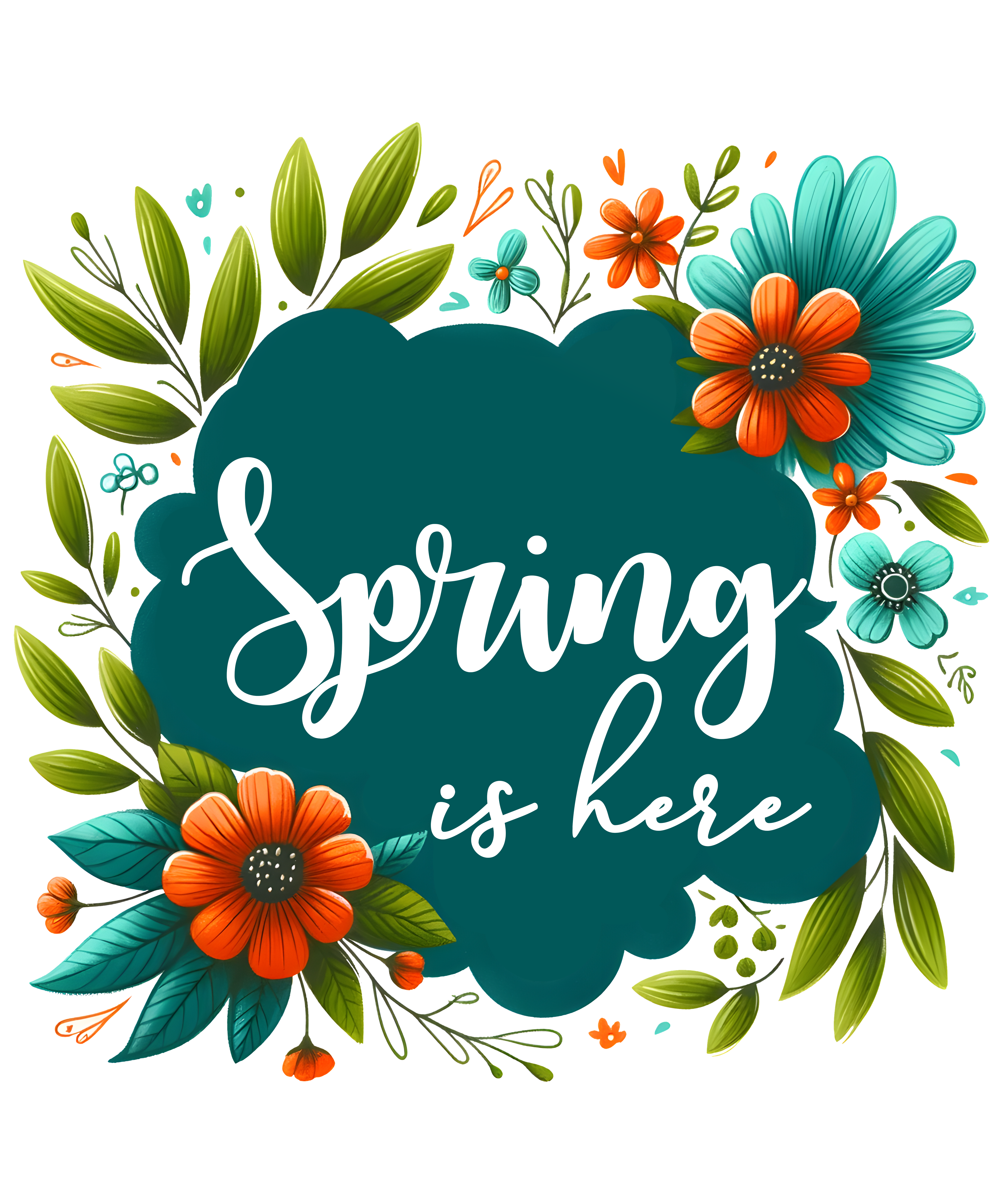 Spring Is Here DTF Transfer