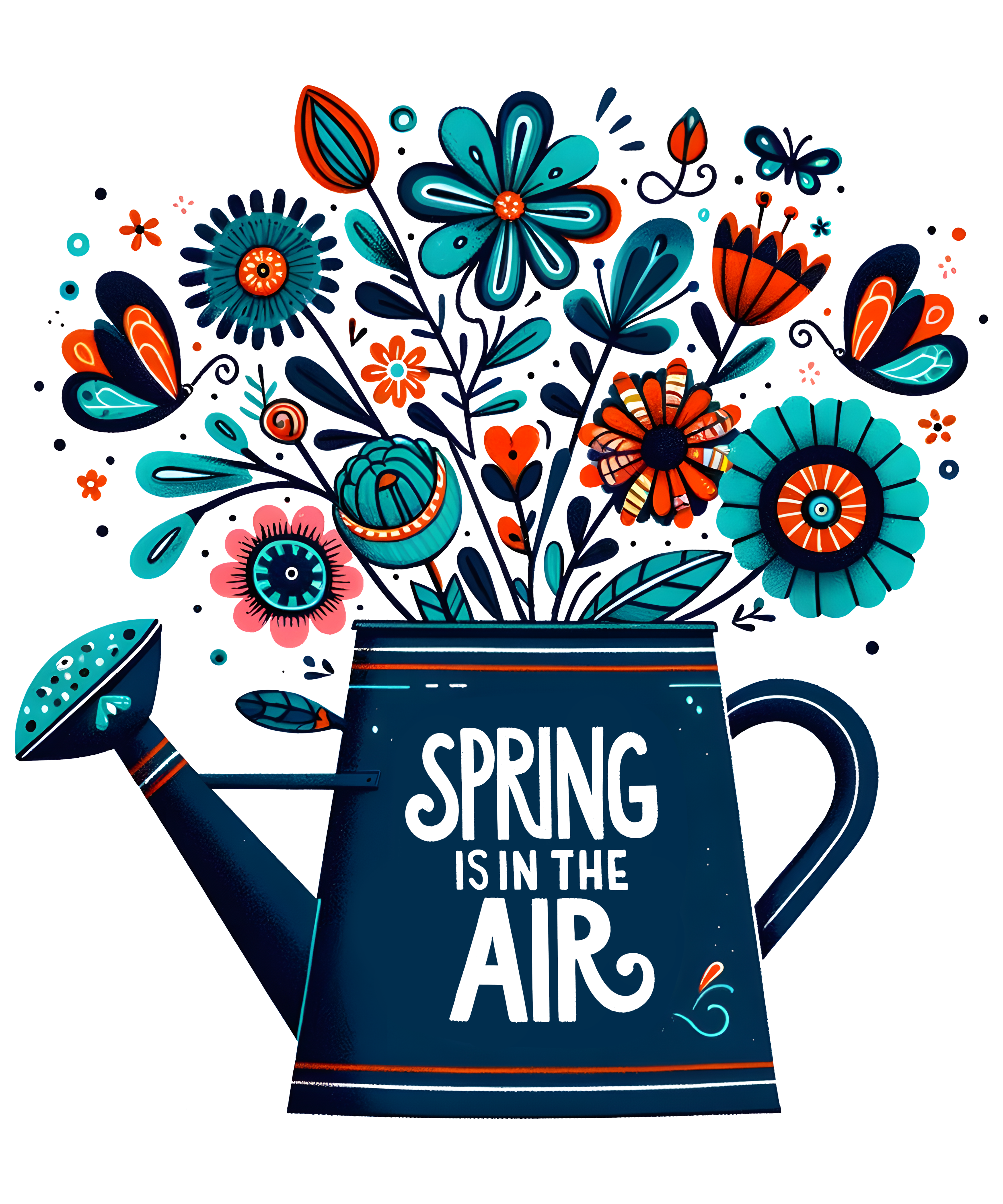 Spring Is In The Air DTF Transfer