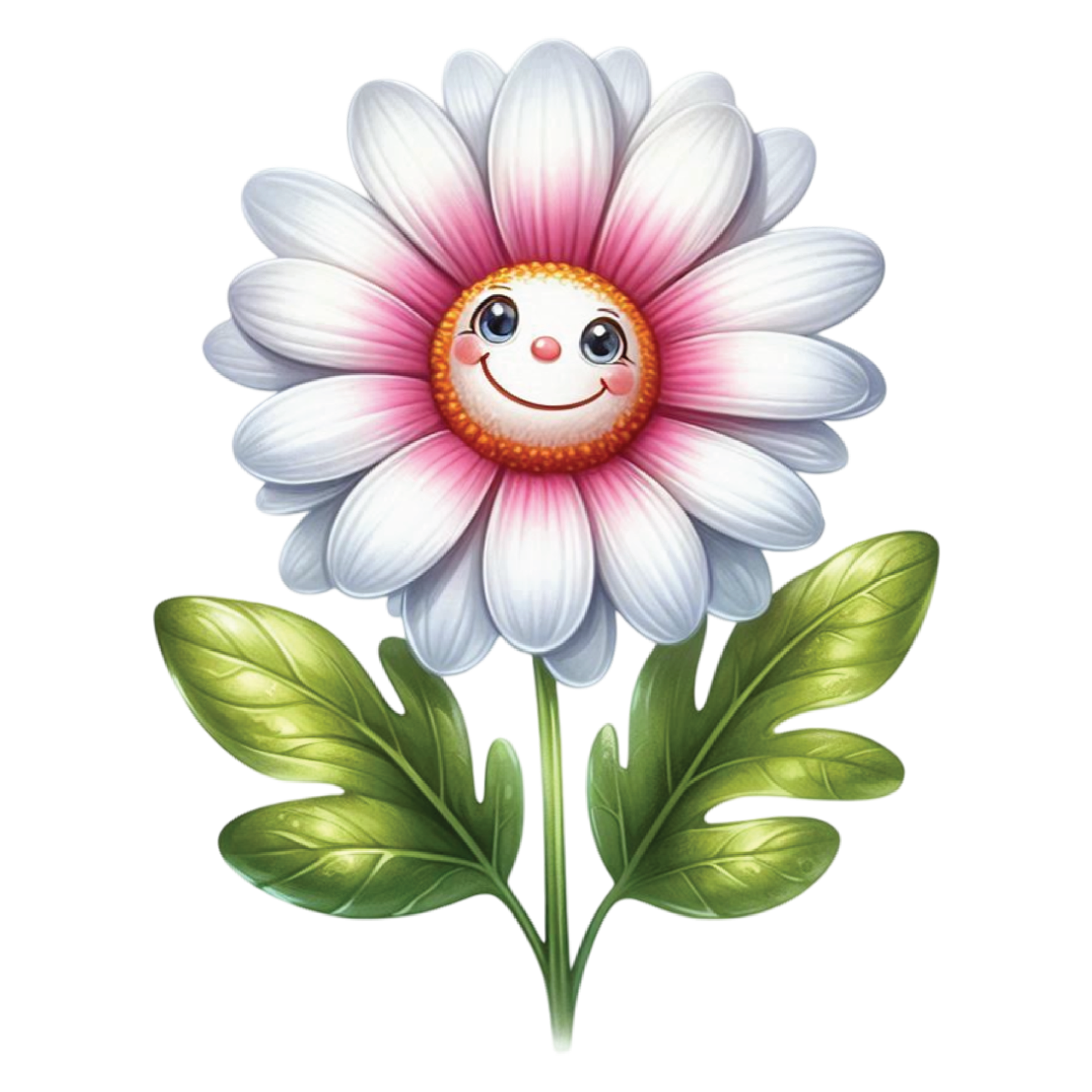 Happy Daisy Flower DTF Transfer