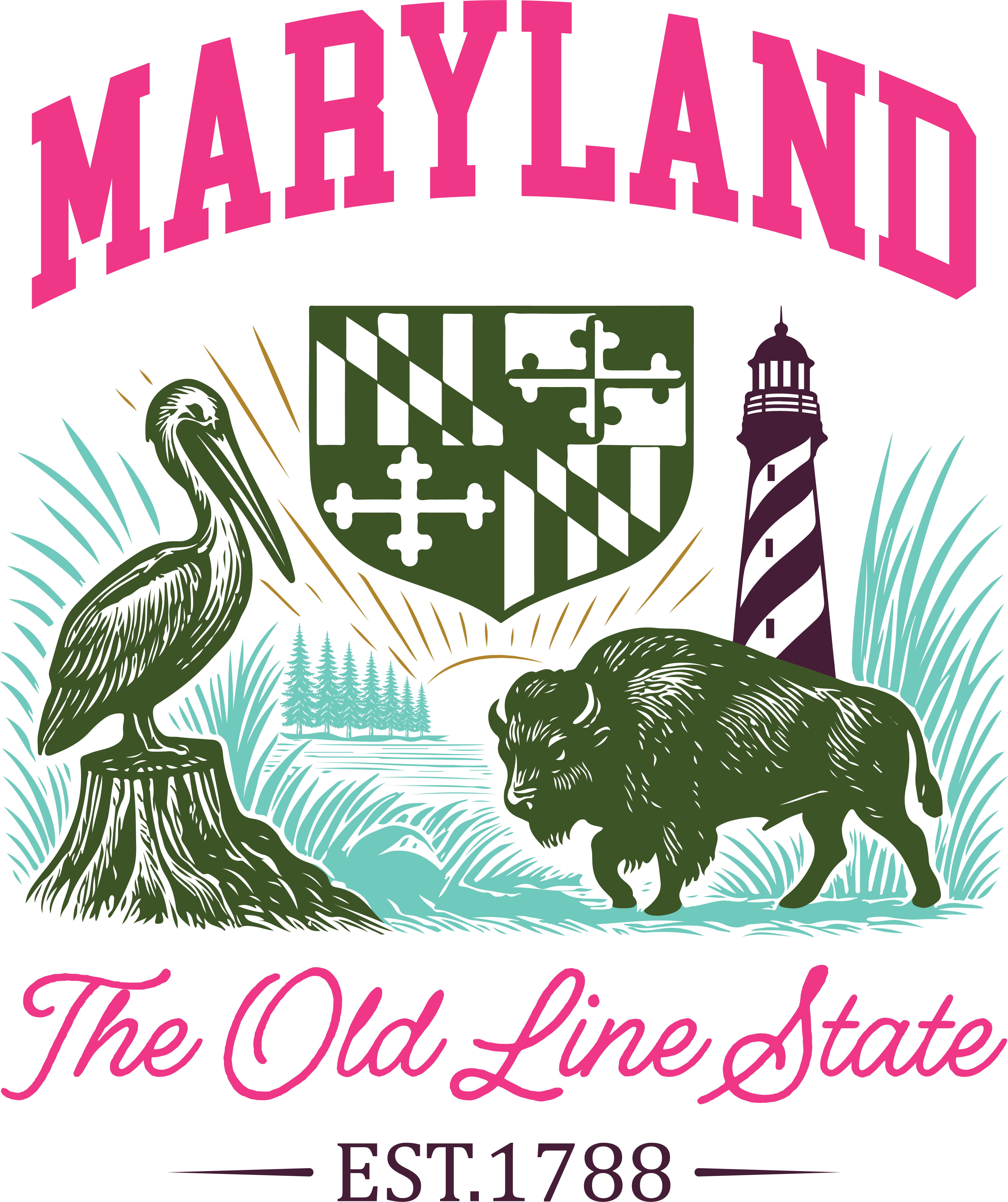 Maryland Coastal Wildlife DTF Transfer