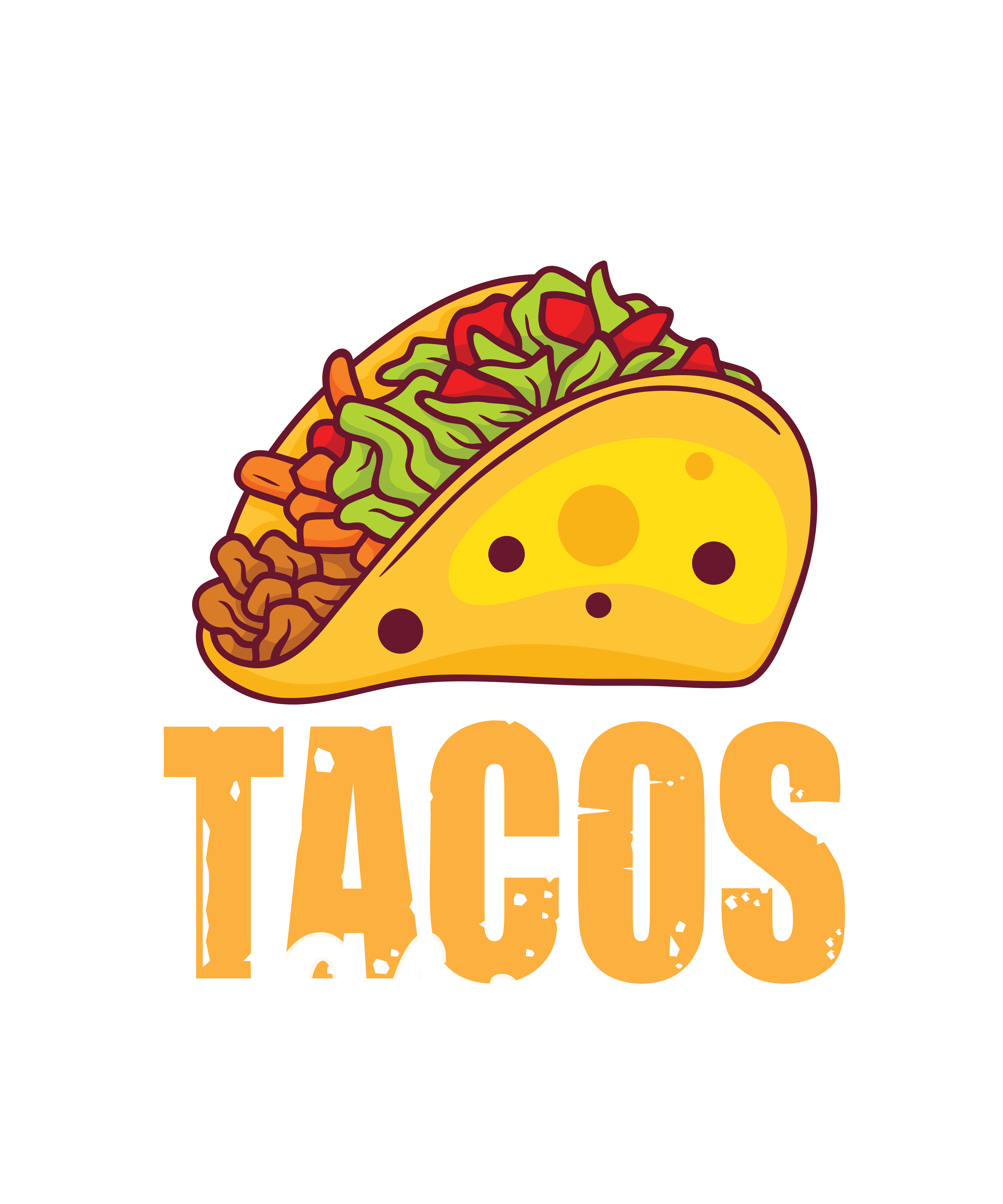 I Need Tacos Not Love DTF Transfer