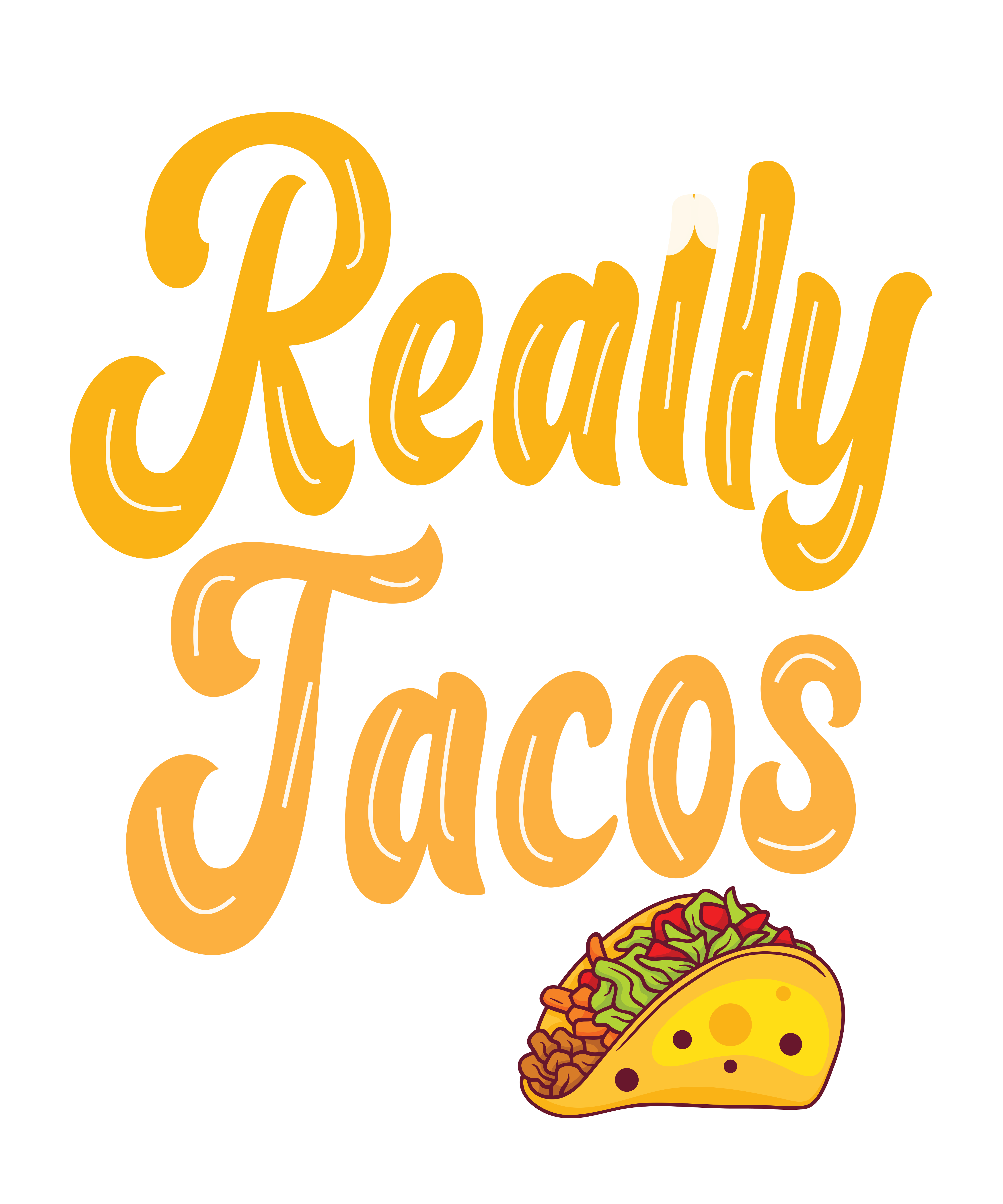 Relationship With Tacos DTF Transfer