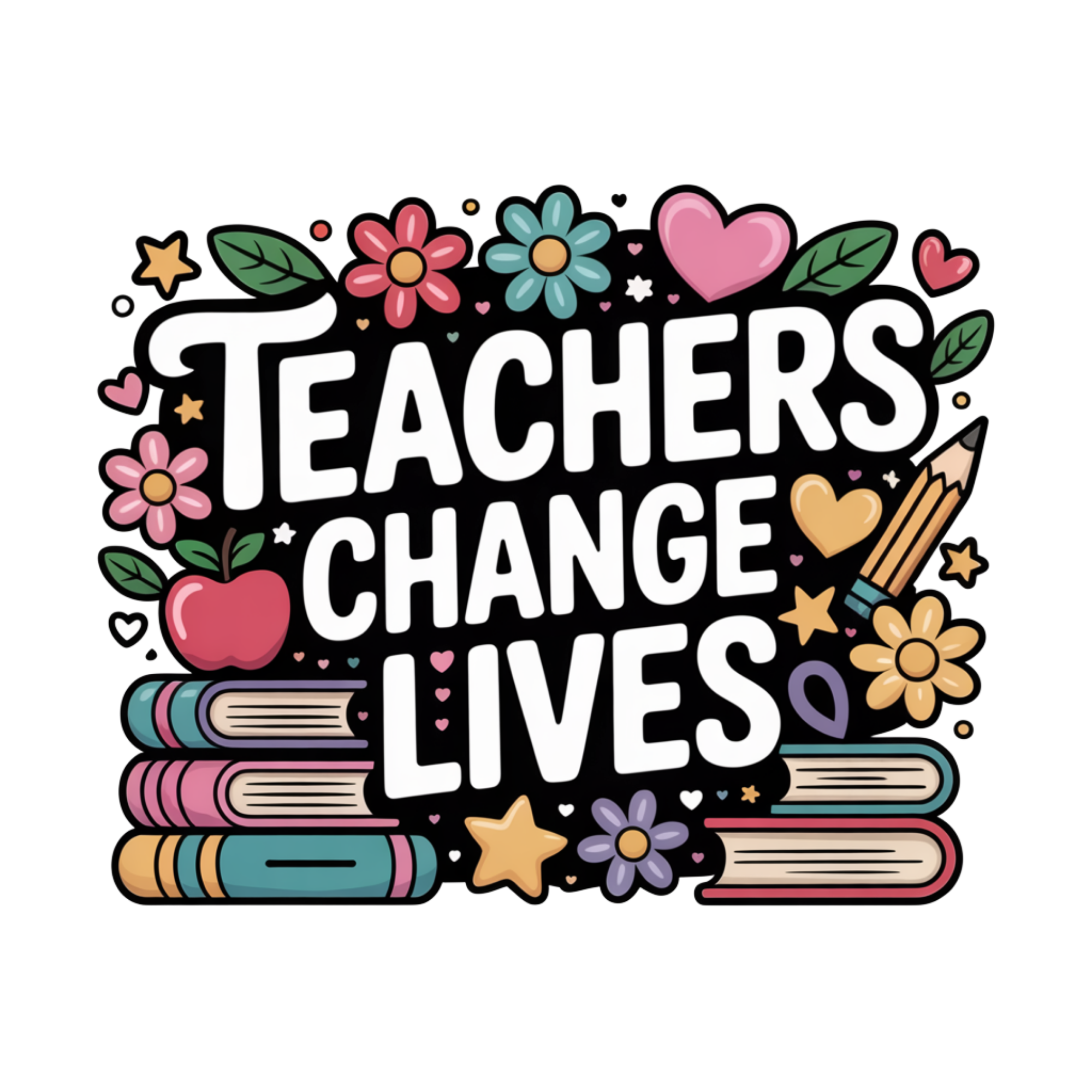 Teachers Change Lives DTF Transfer