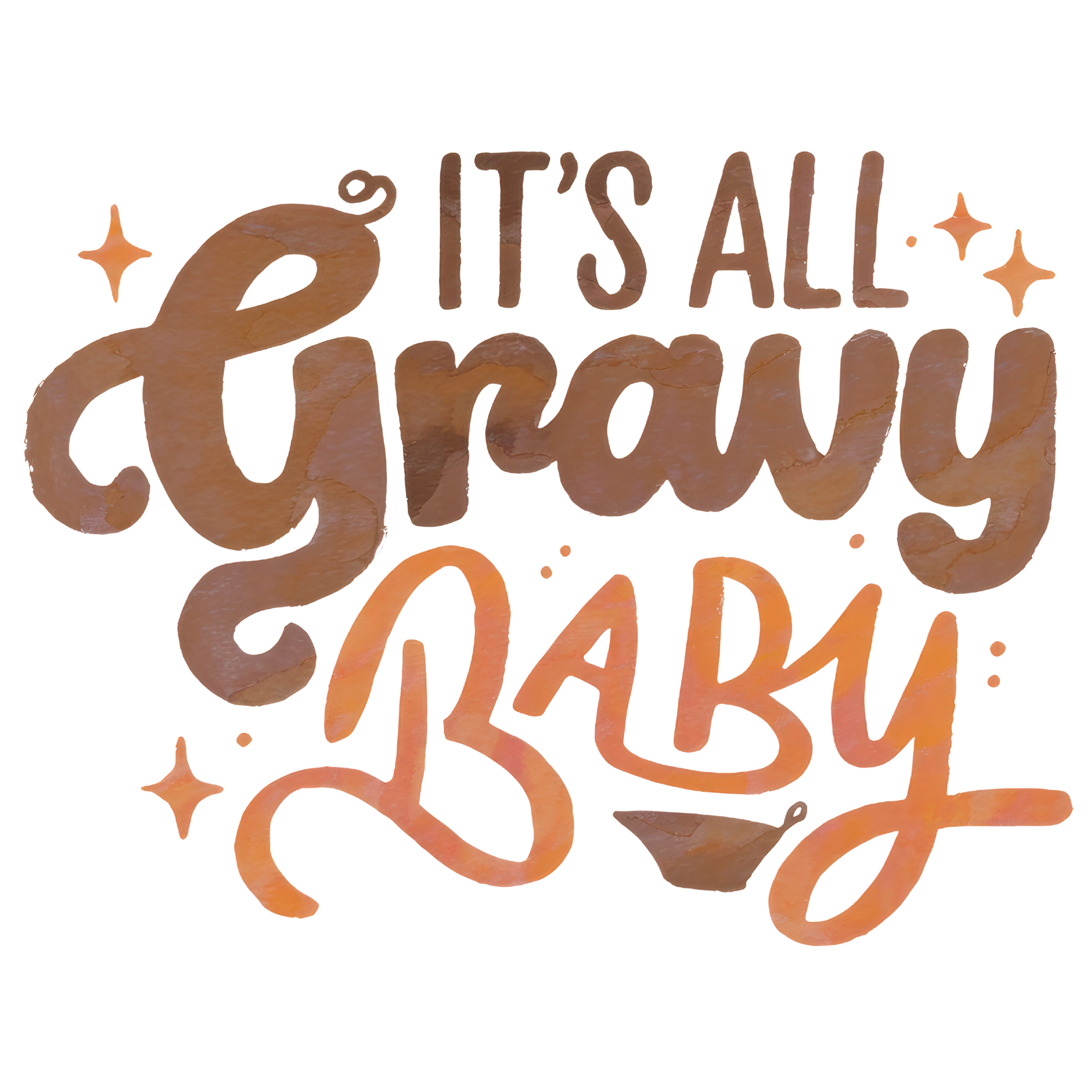 Thanksgiving Gravy Baby DTF Transfer