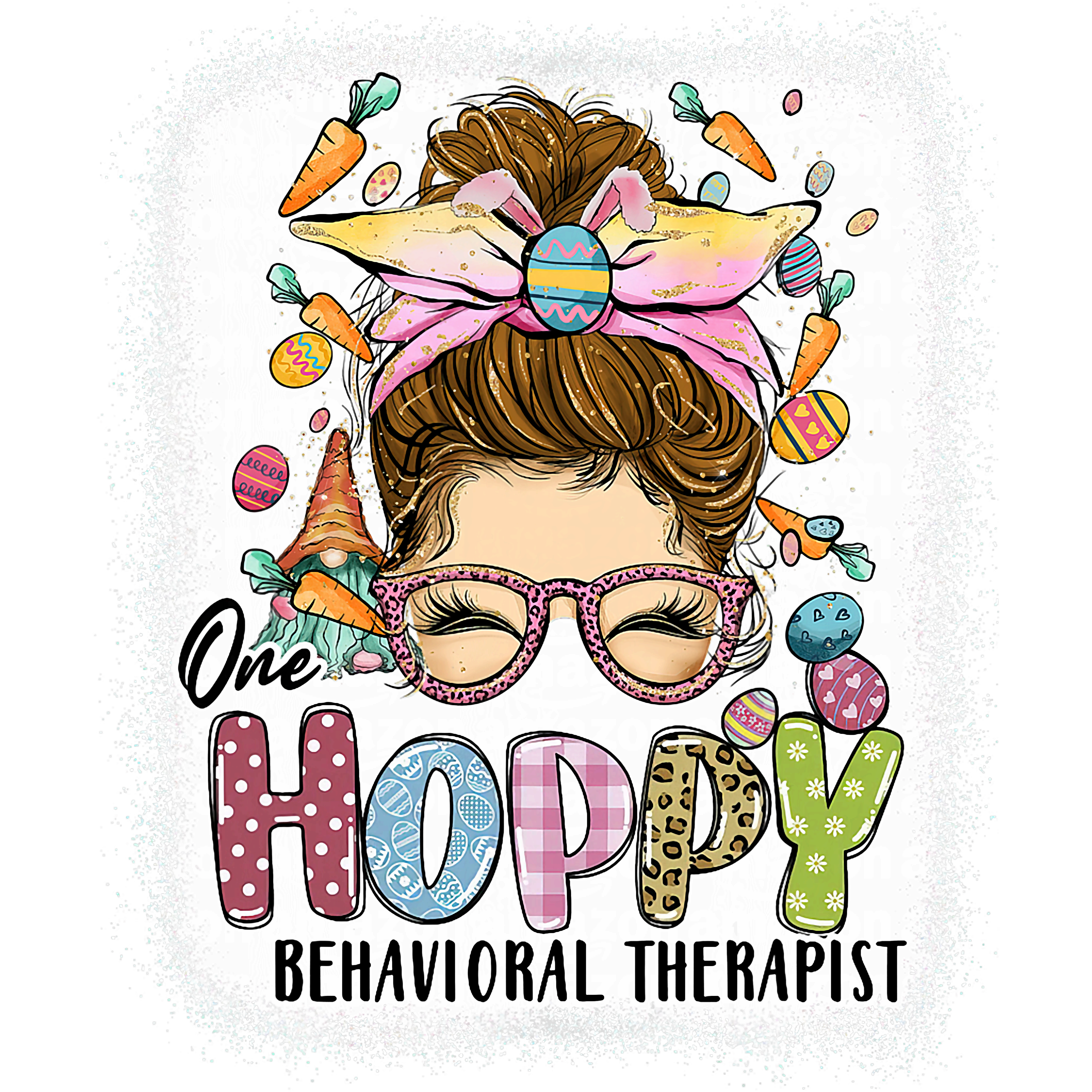 Hoppy Behavioral Therapist DTF Transfer