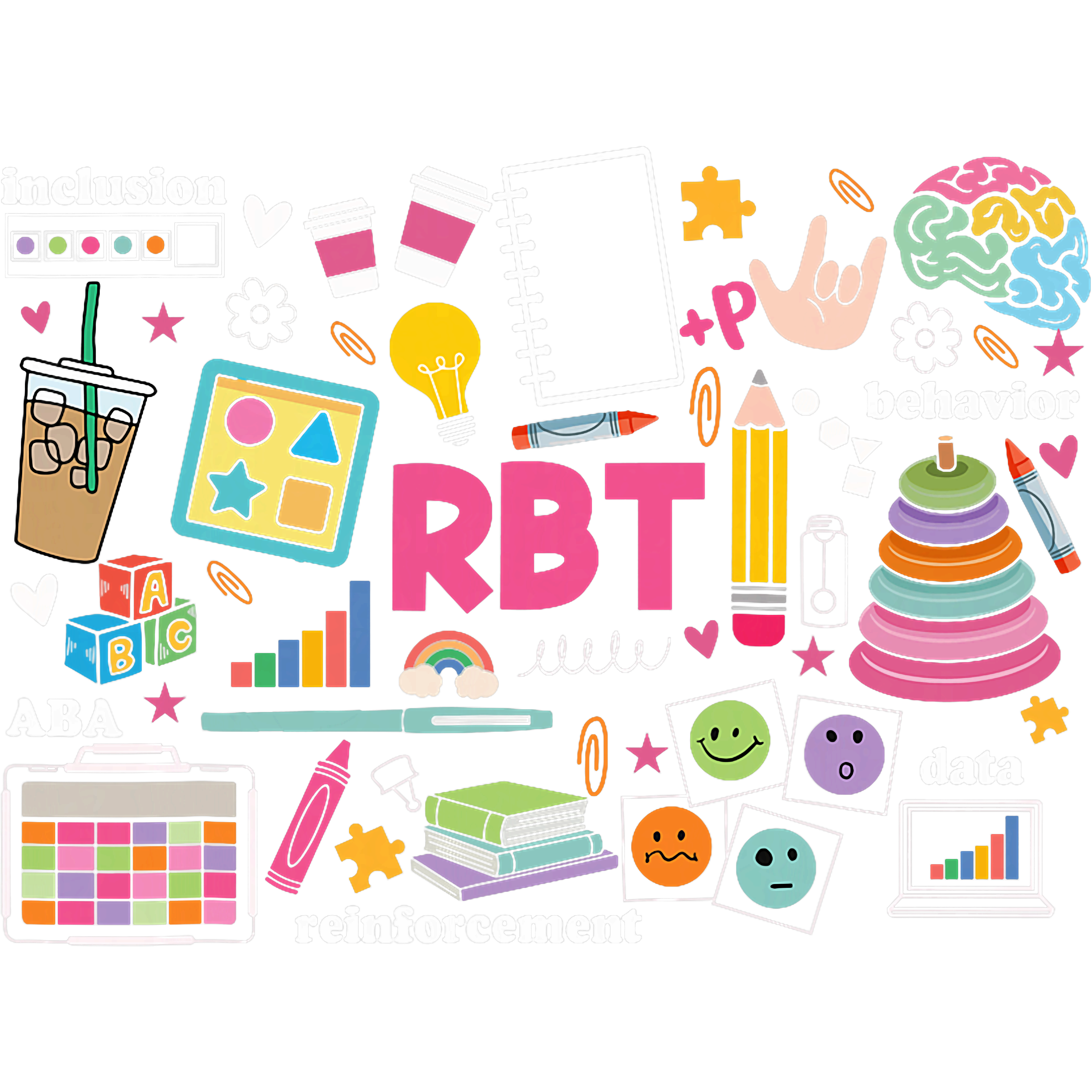 RBT Therapy Essentials DTF Transfer