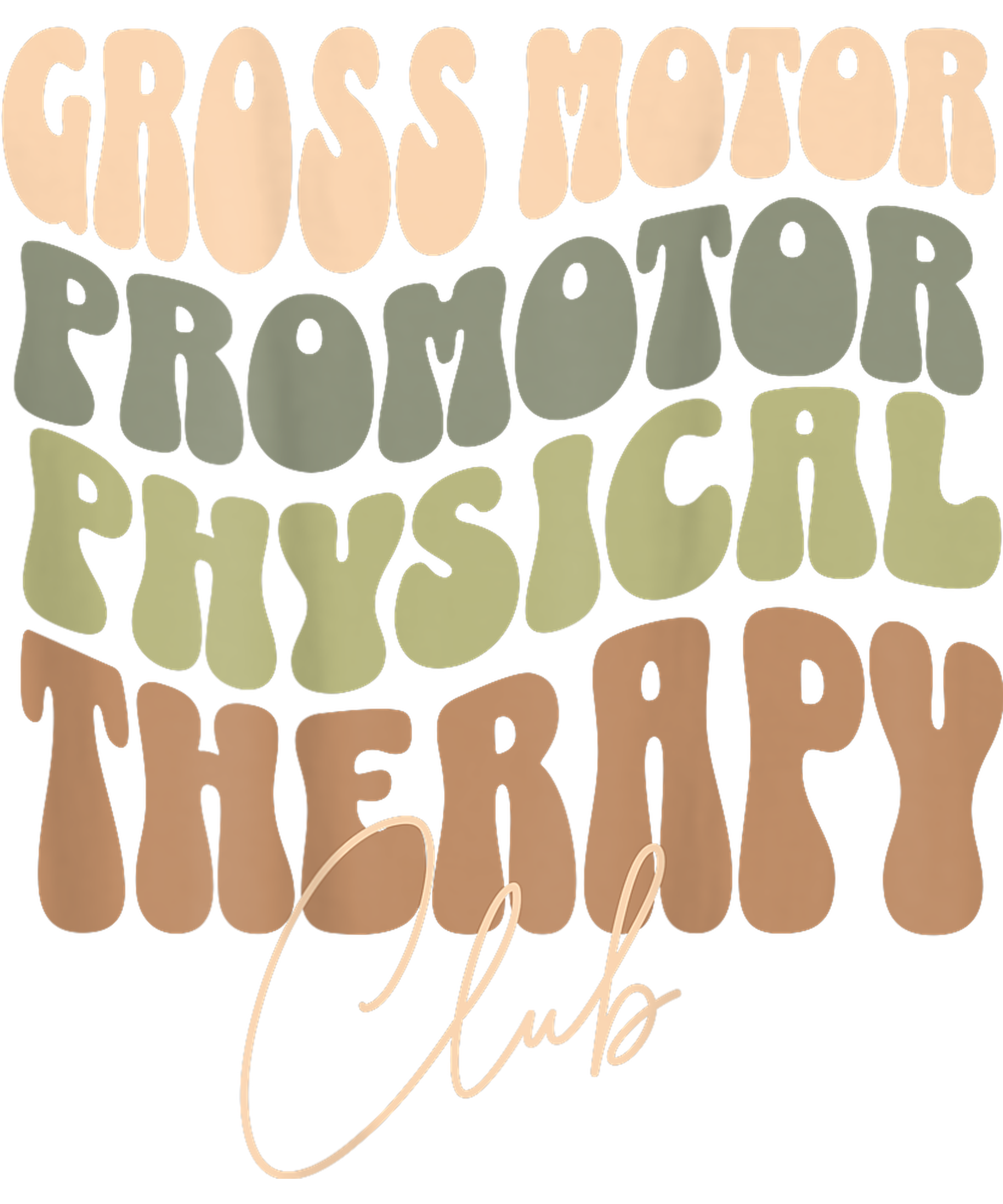 Gross Motor Promotor DTF Transfer