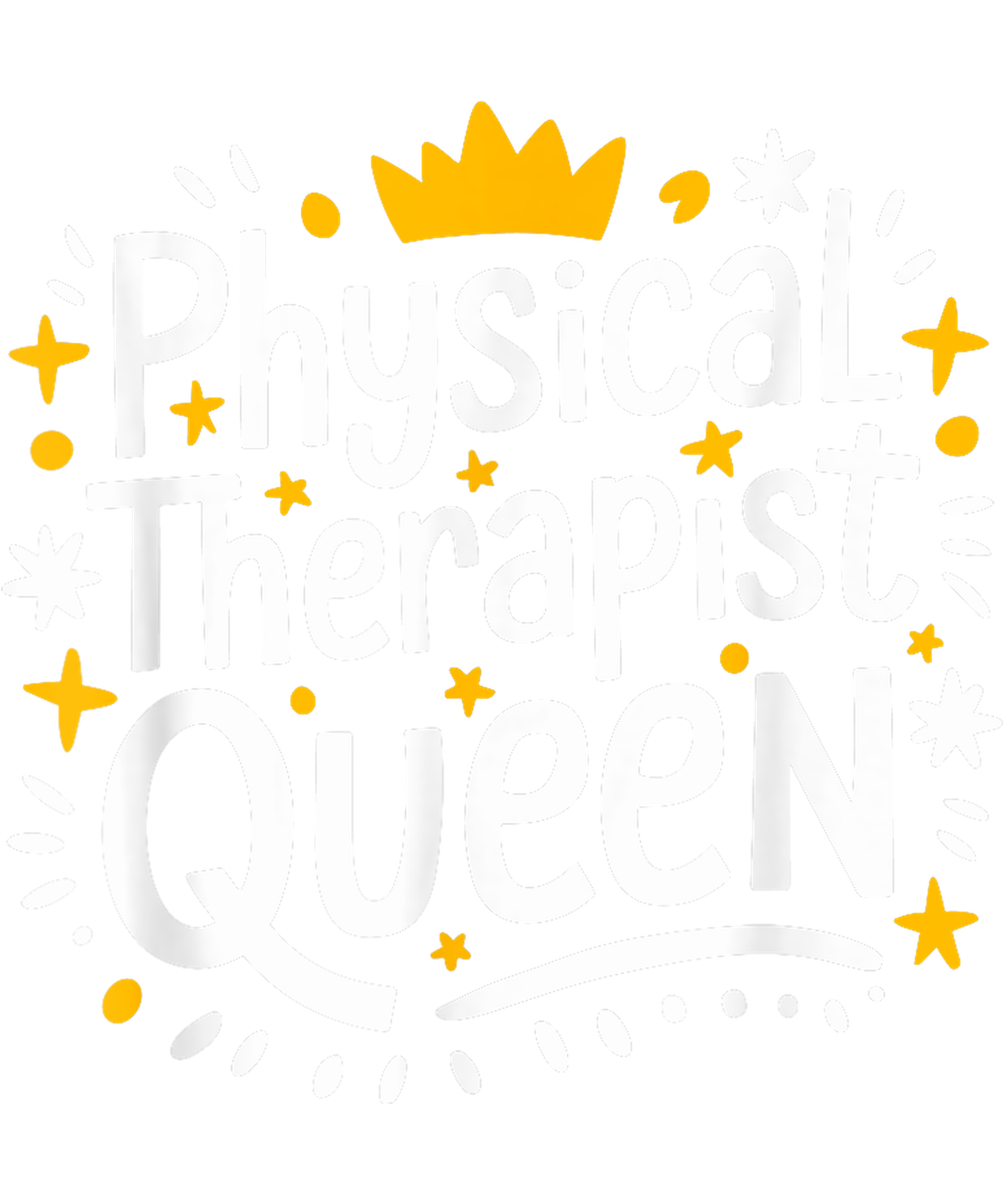 Physical Therapist Queen DTF Transfer