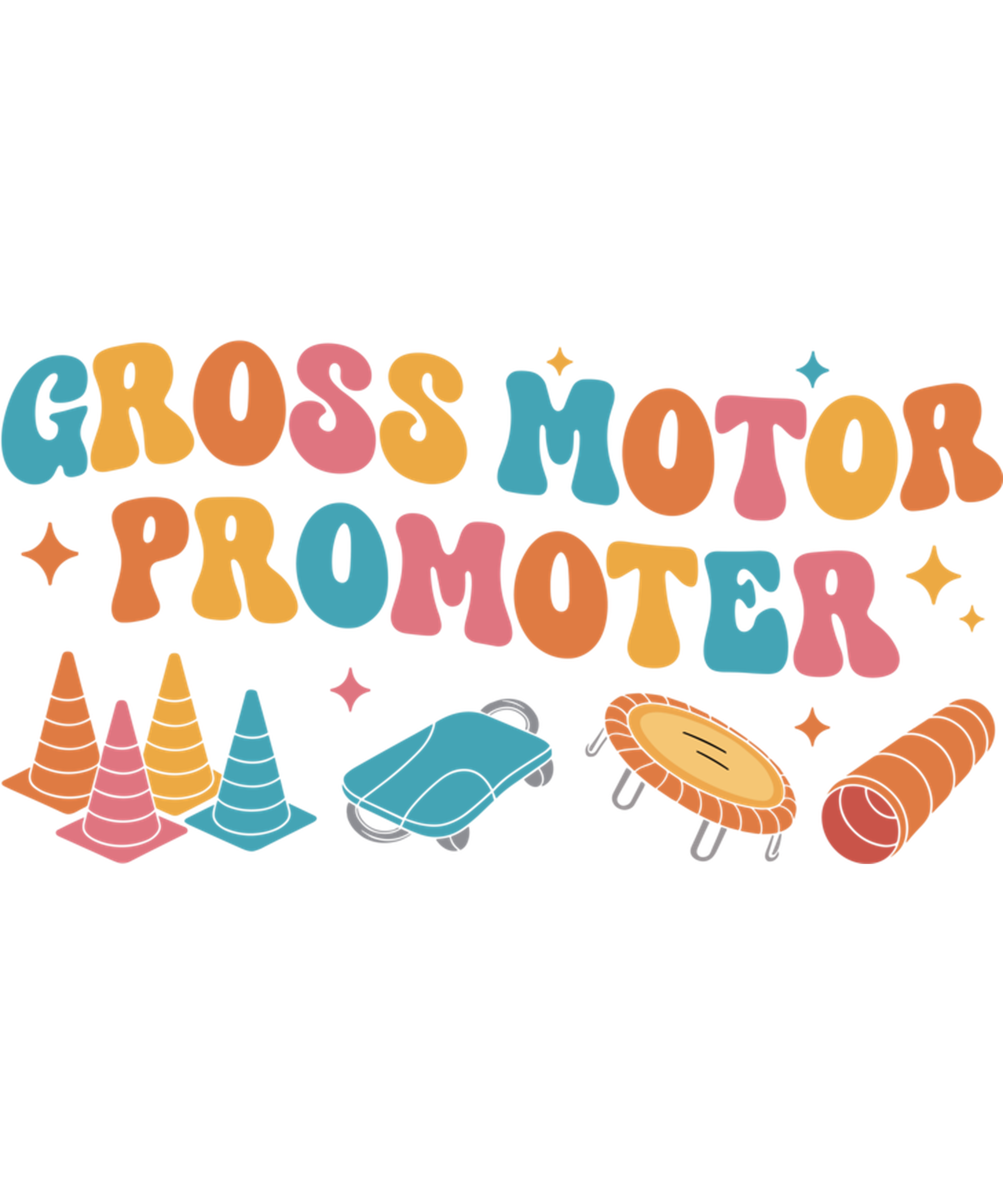 Gross Motor Promoter DTF Transfer