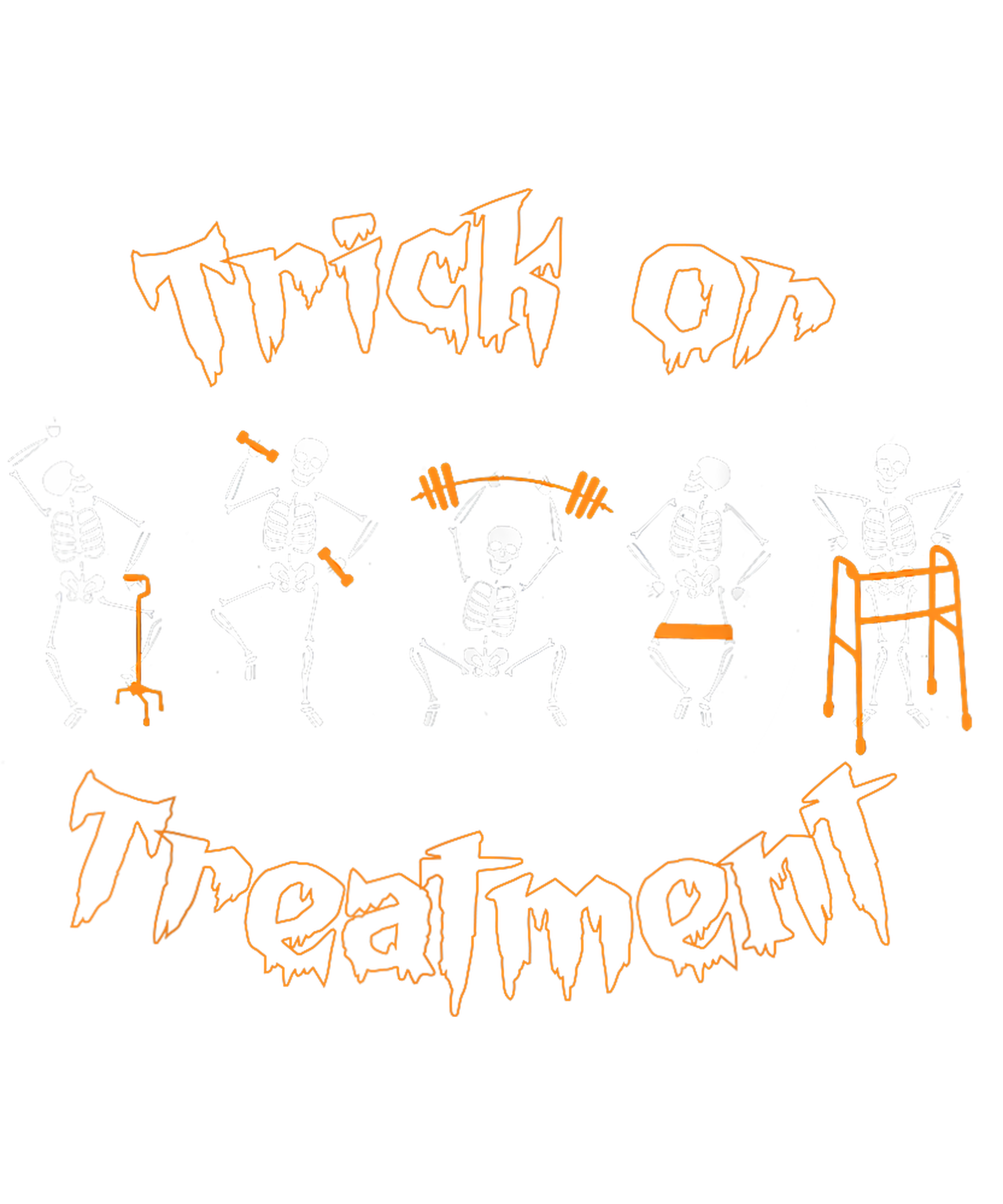 Trick Or Treatment Halloween DTF Transfer