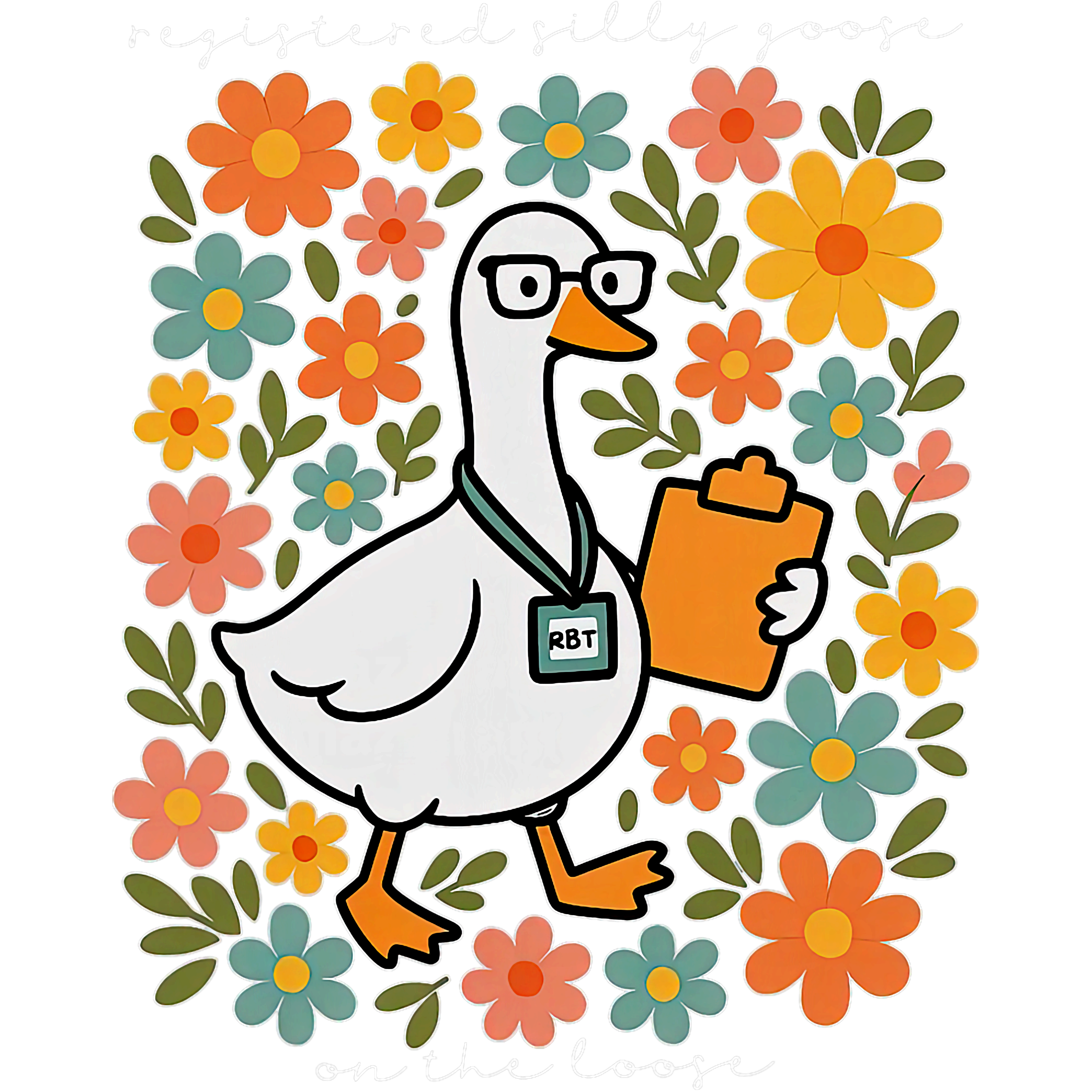 Registered Silly Goose DTF Transfer