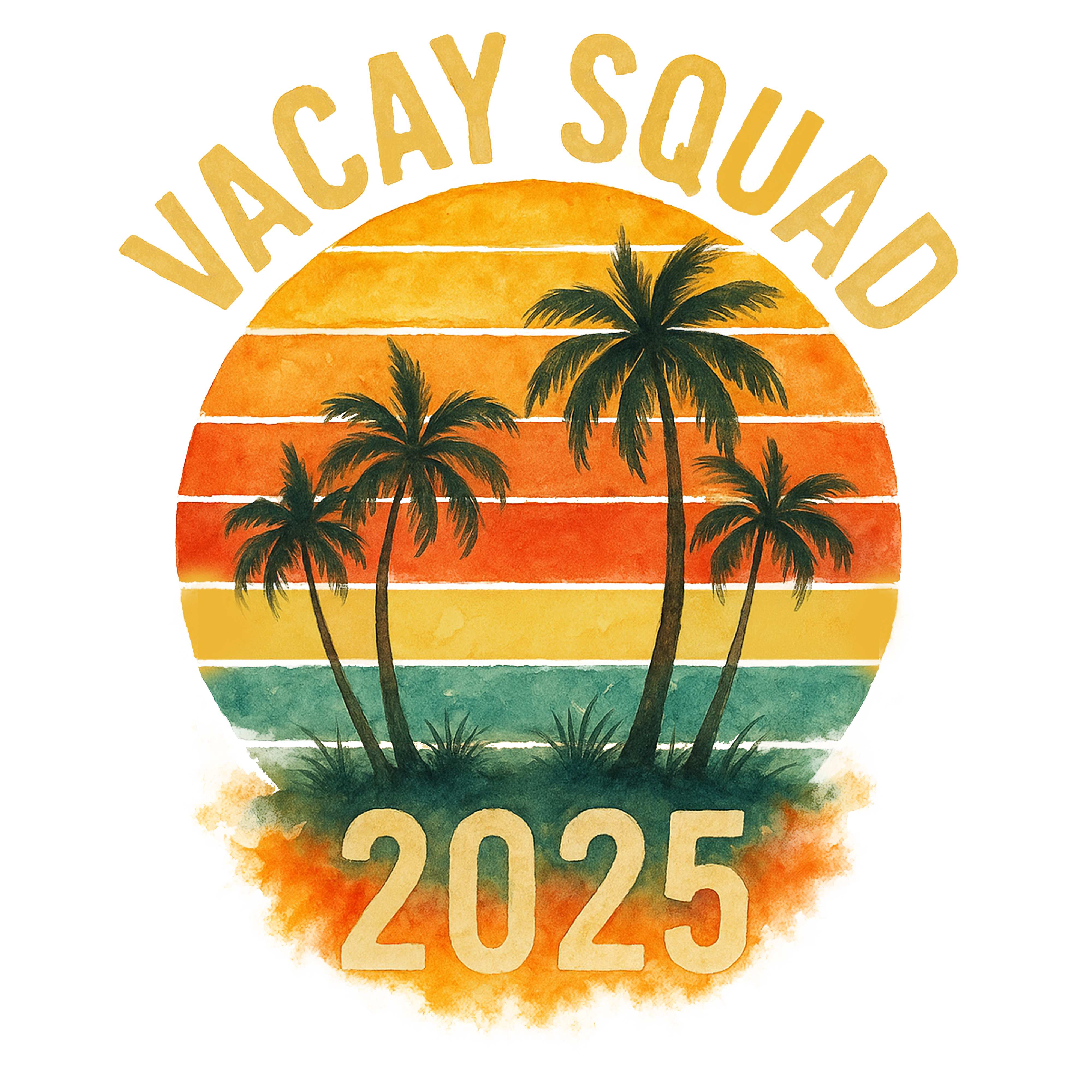 Vacay Squad 2025 DTF Transfer