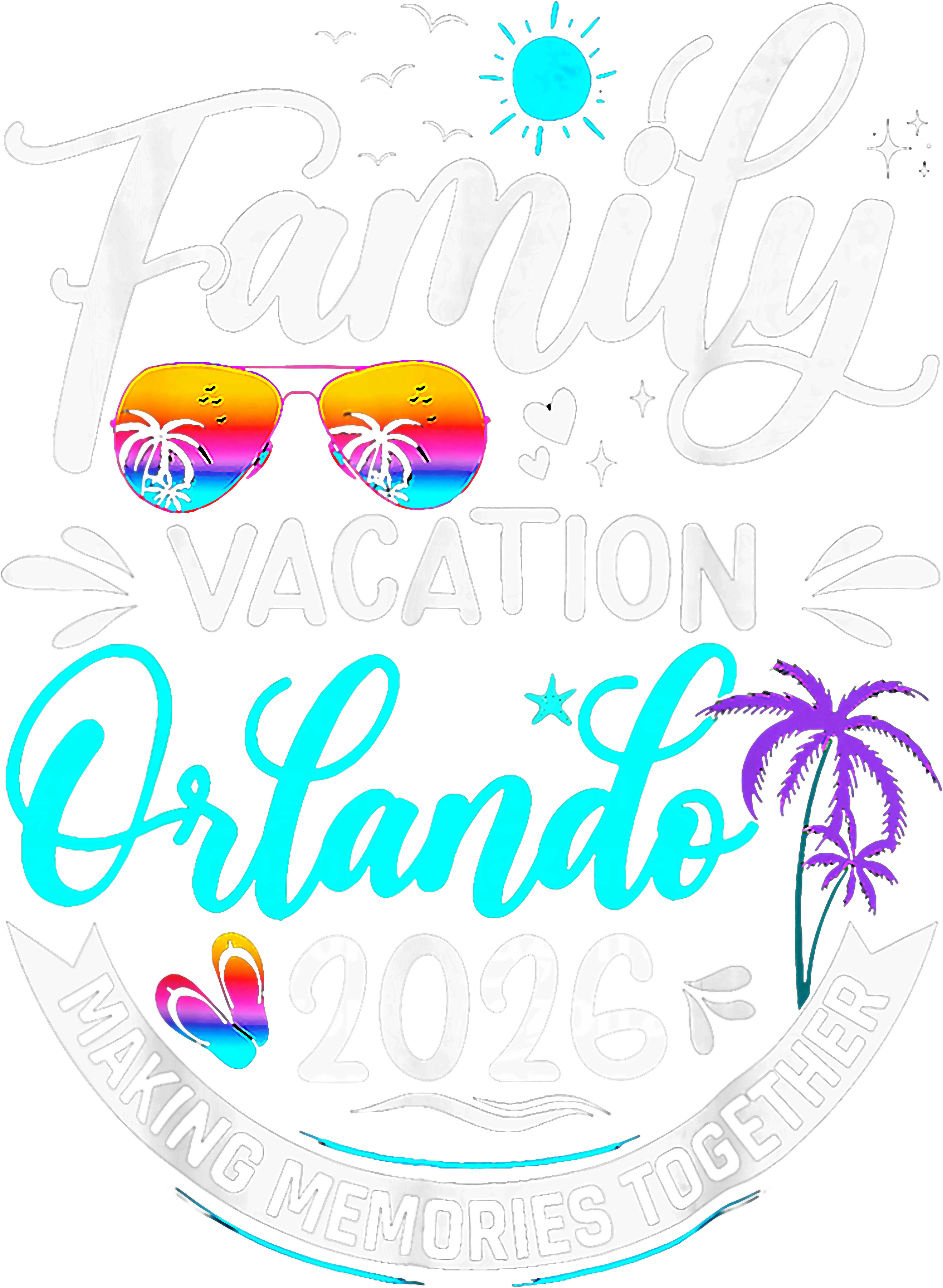 Orlando Vacation Memories DTF Transfer