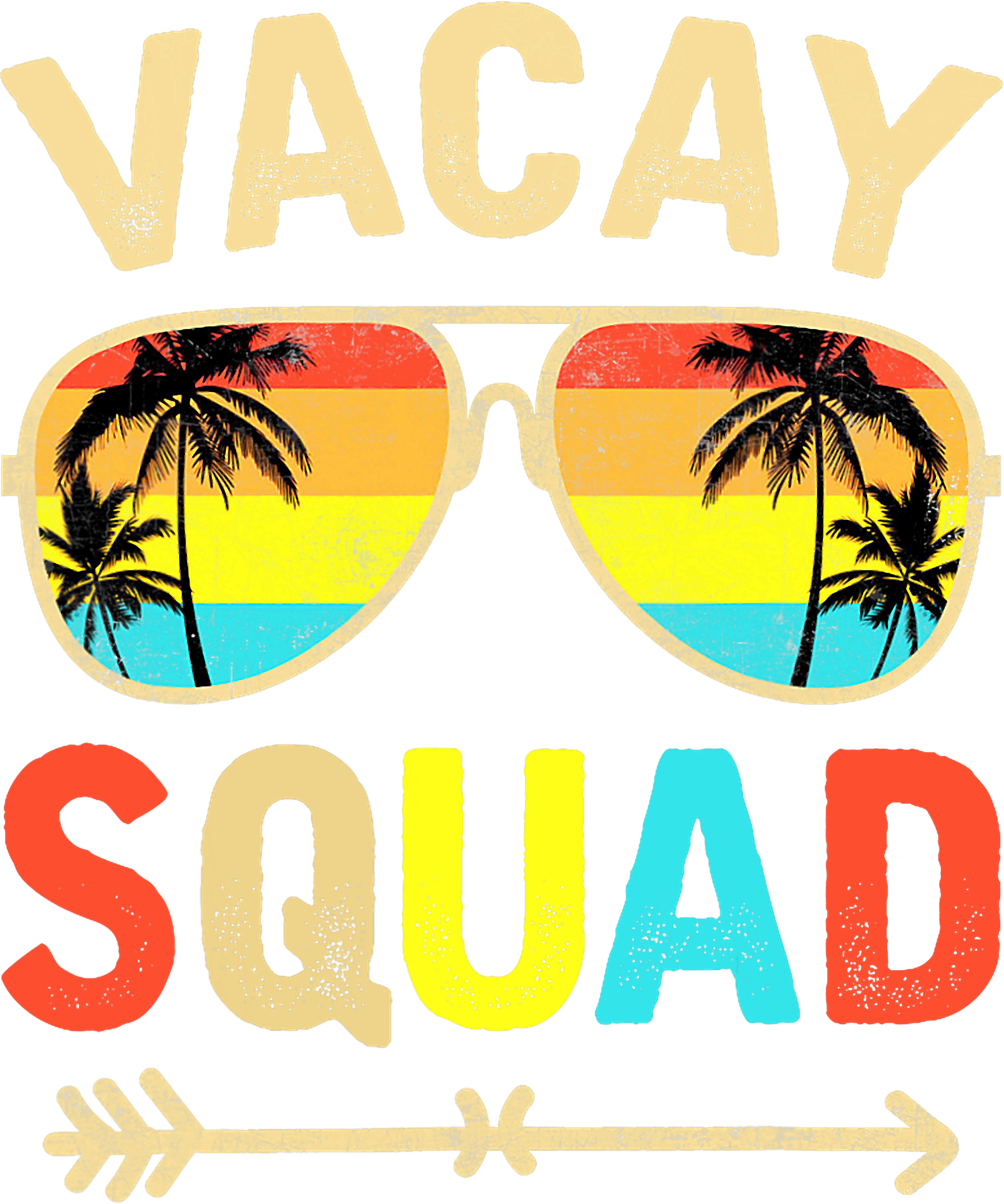 Family Vacay Squad DTF Transfer