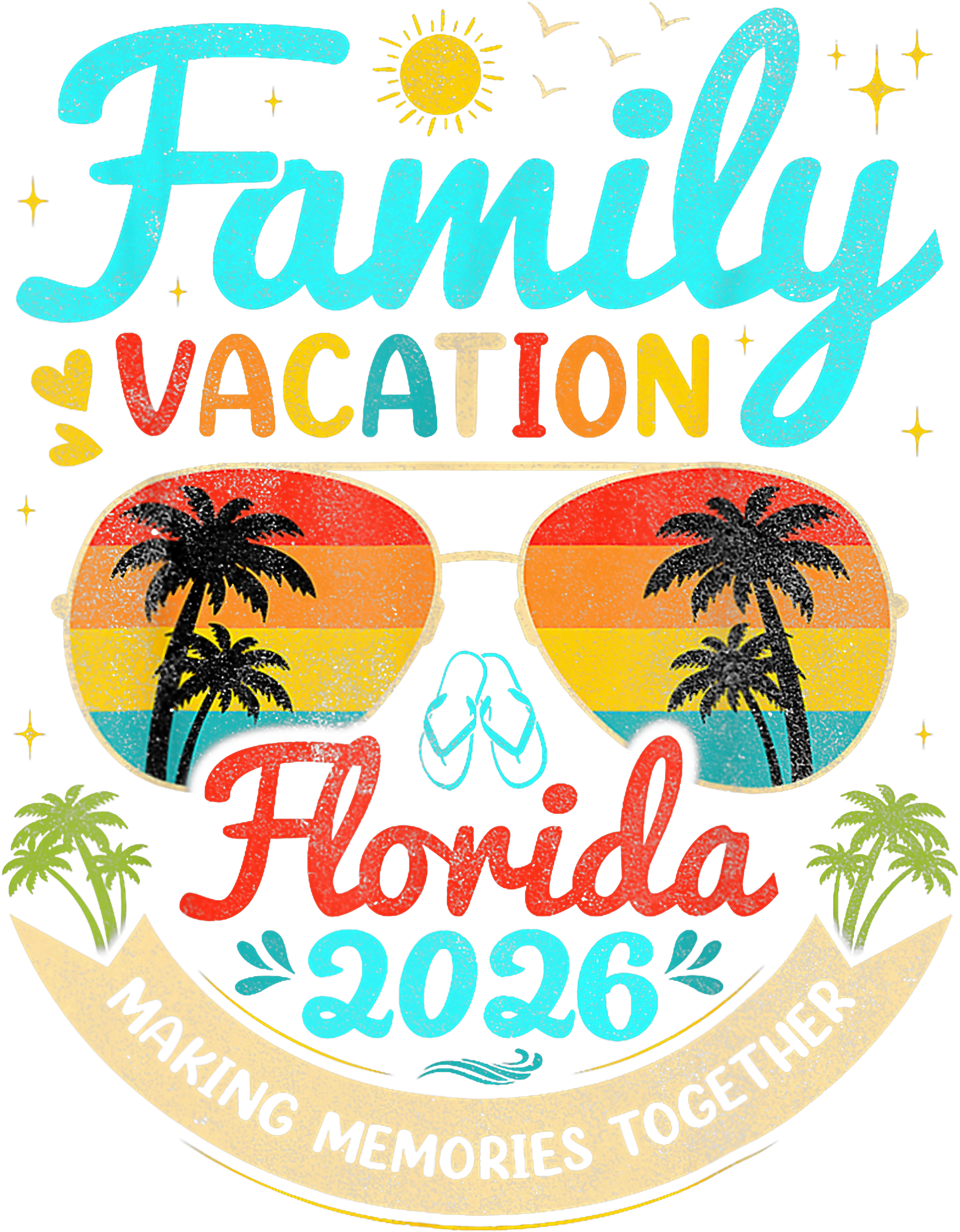 Florida Family Vacation DTF Transfer