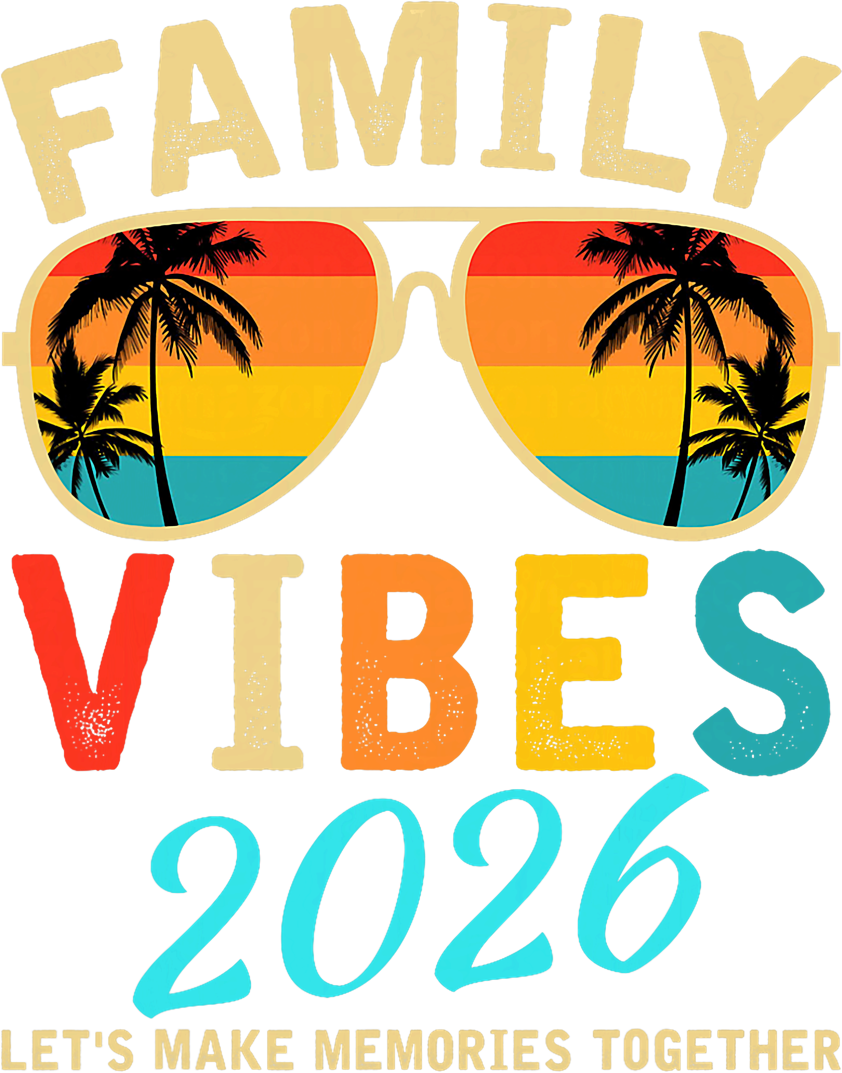 Family Vacation Vibes DTF Transfer