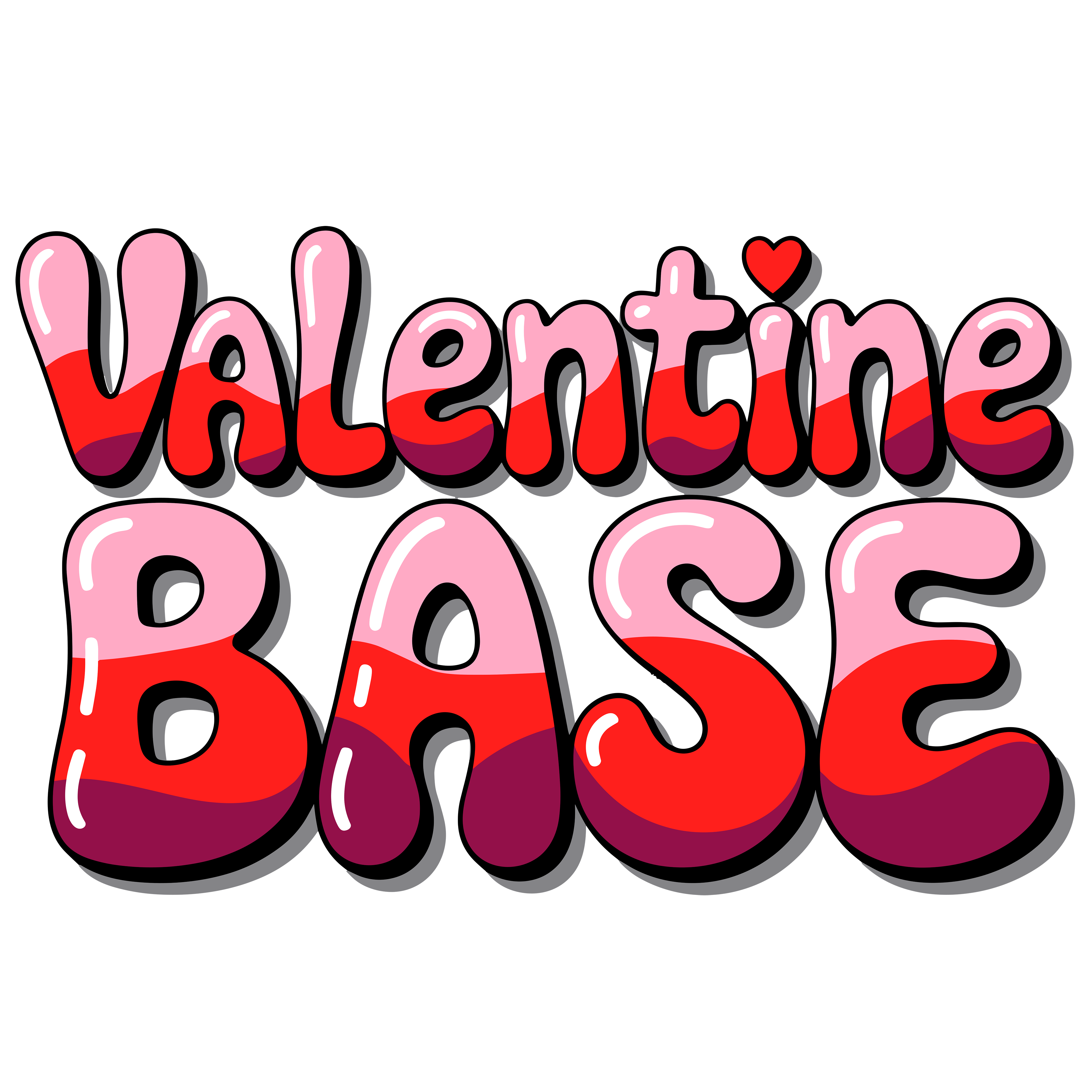 Valentine Base DTF Transfer